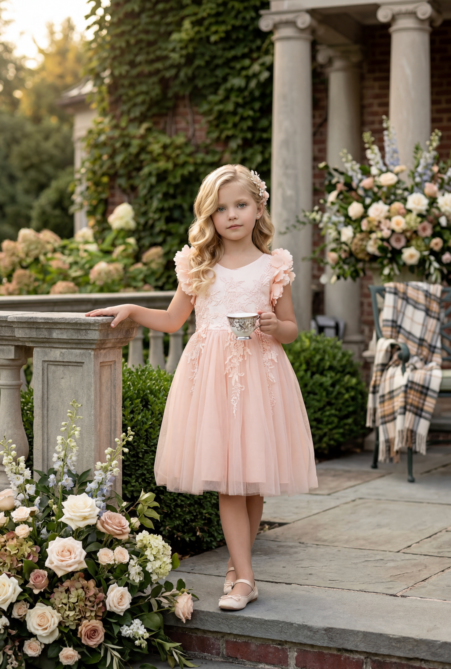 BIANCA DRESS PEACHY PINK
