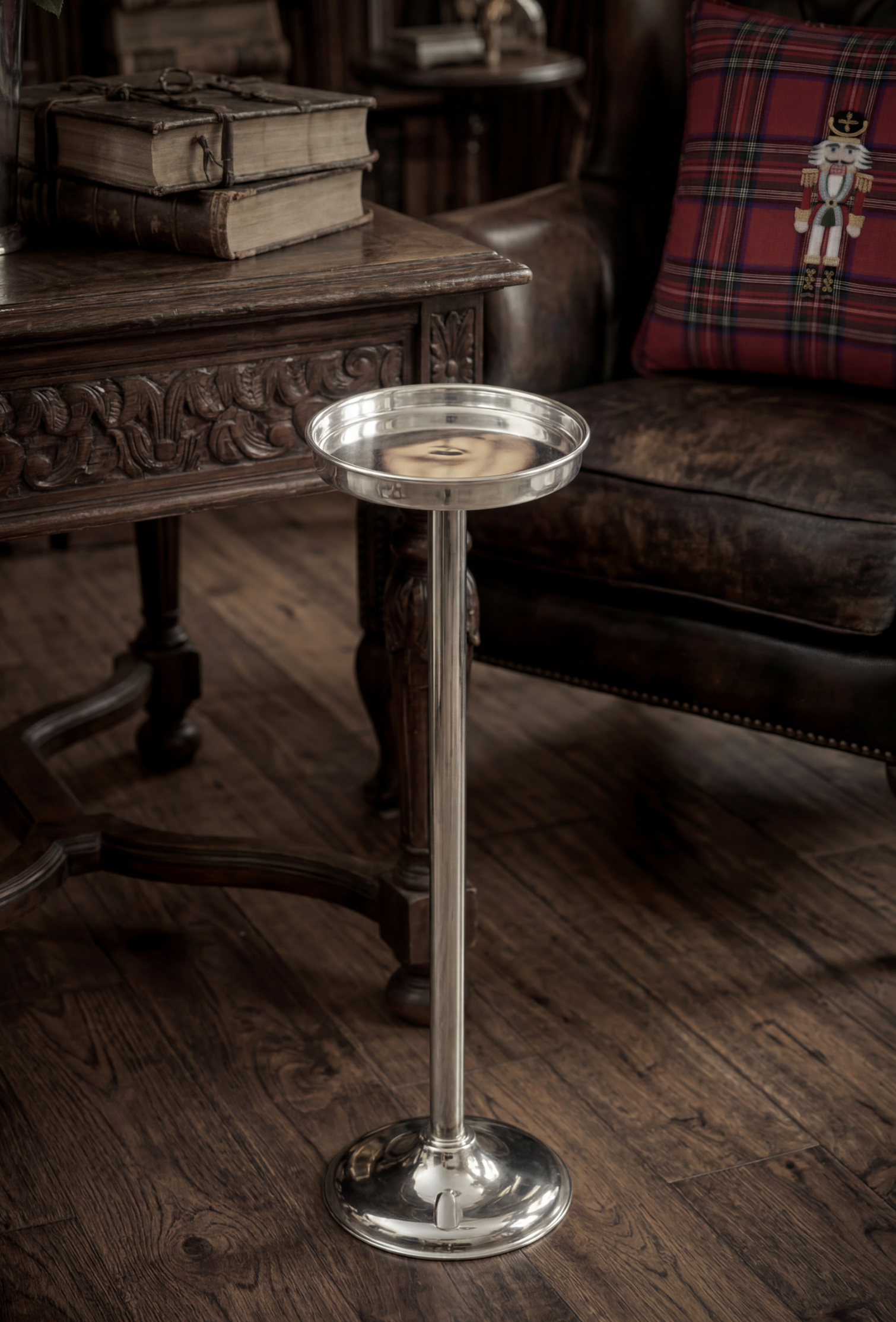 SILVER PLATED BRADFORD CHAMPAGNE BUCKET STAND