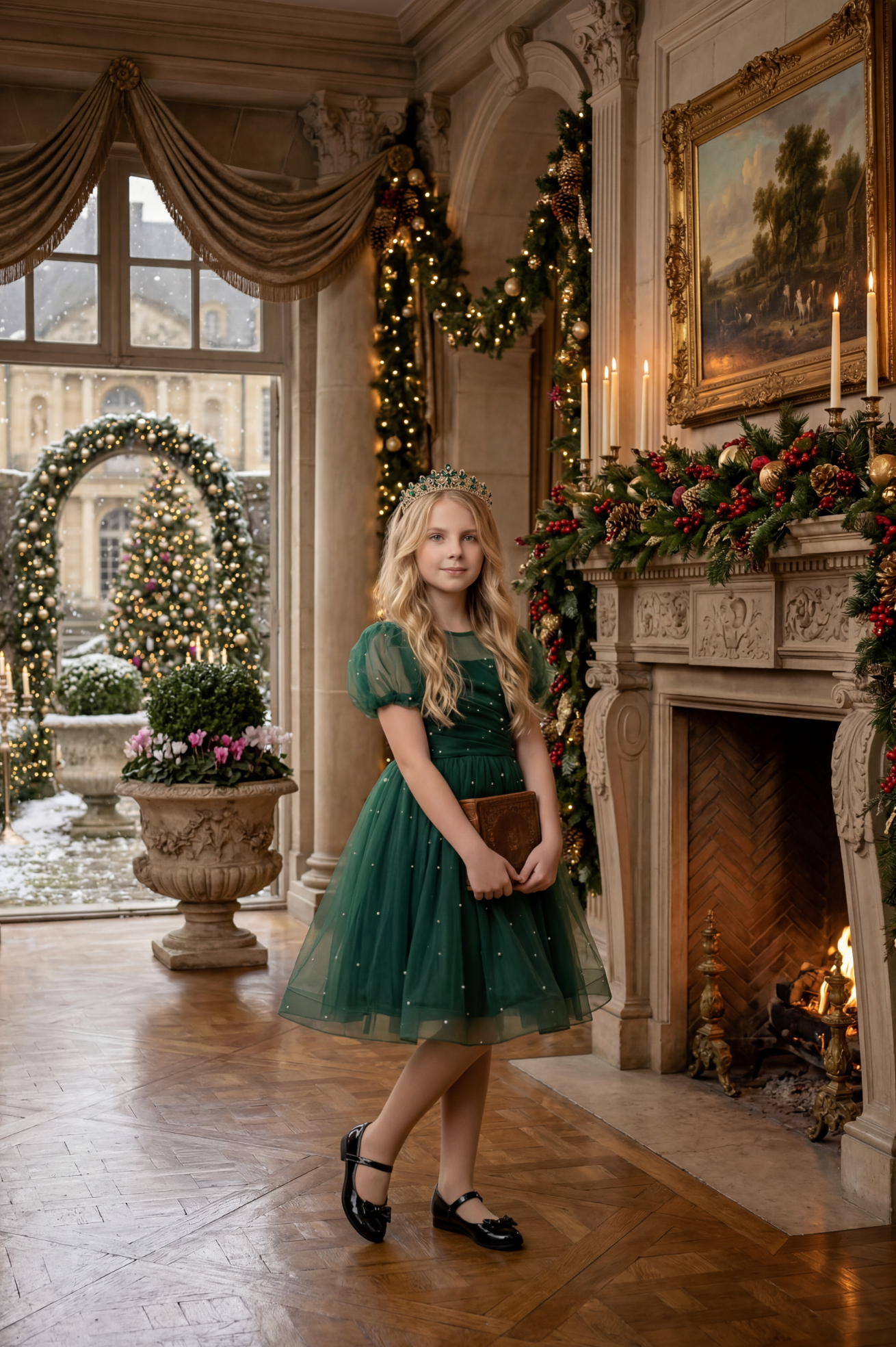 EMERALD ROYALE TIARA