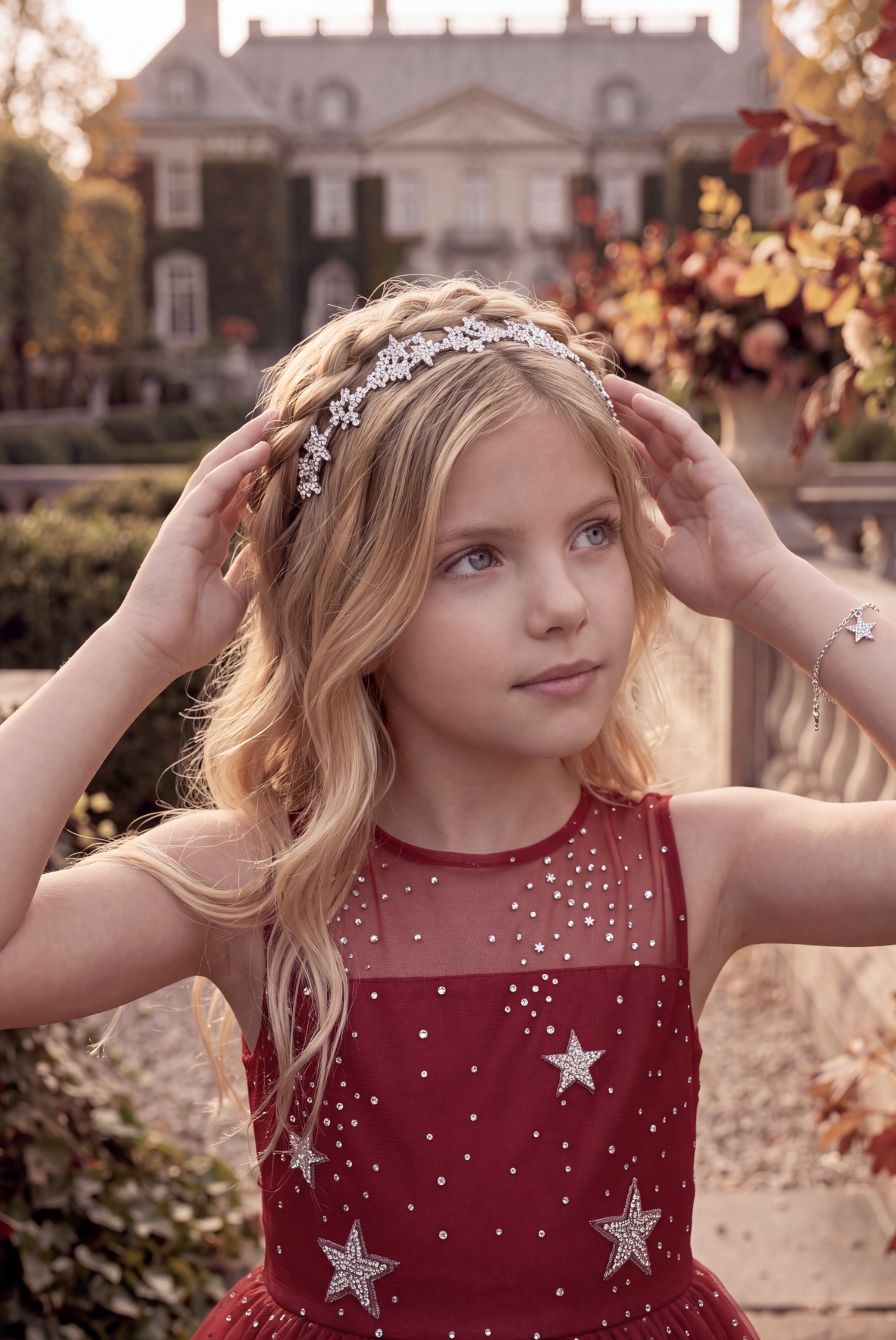 ANTOINETTE GOWN CRIMSON