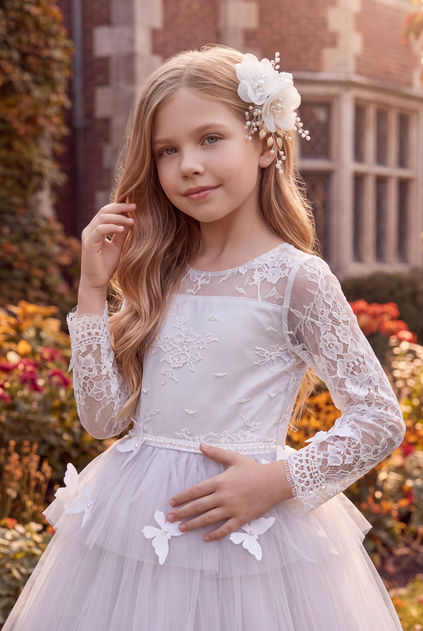 MARIPOSA GOWN SILVER