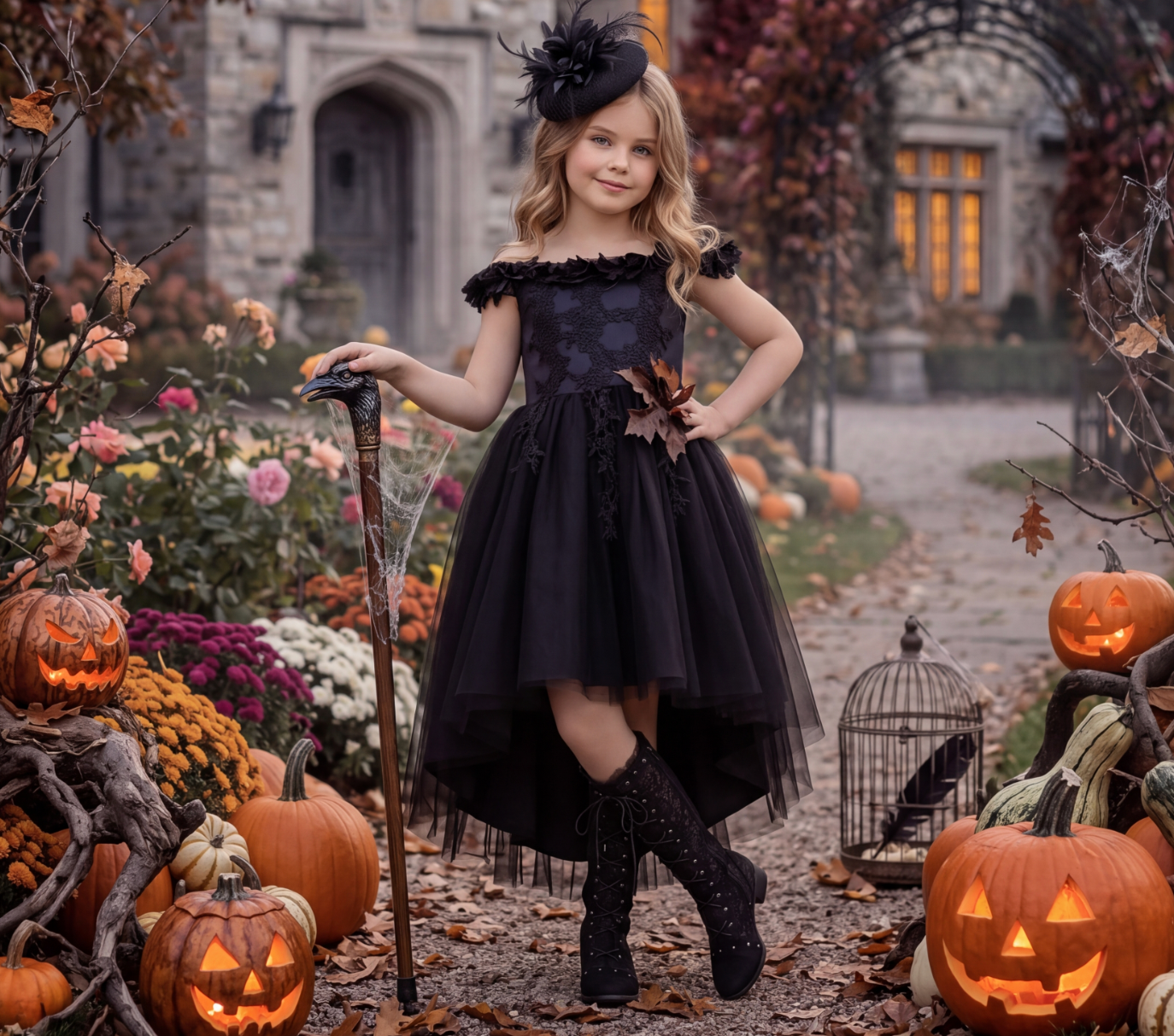 BELLE GOWN BLACK