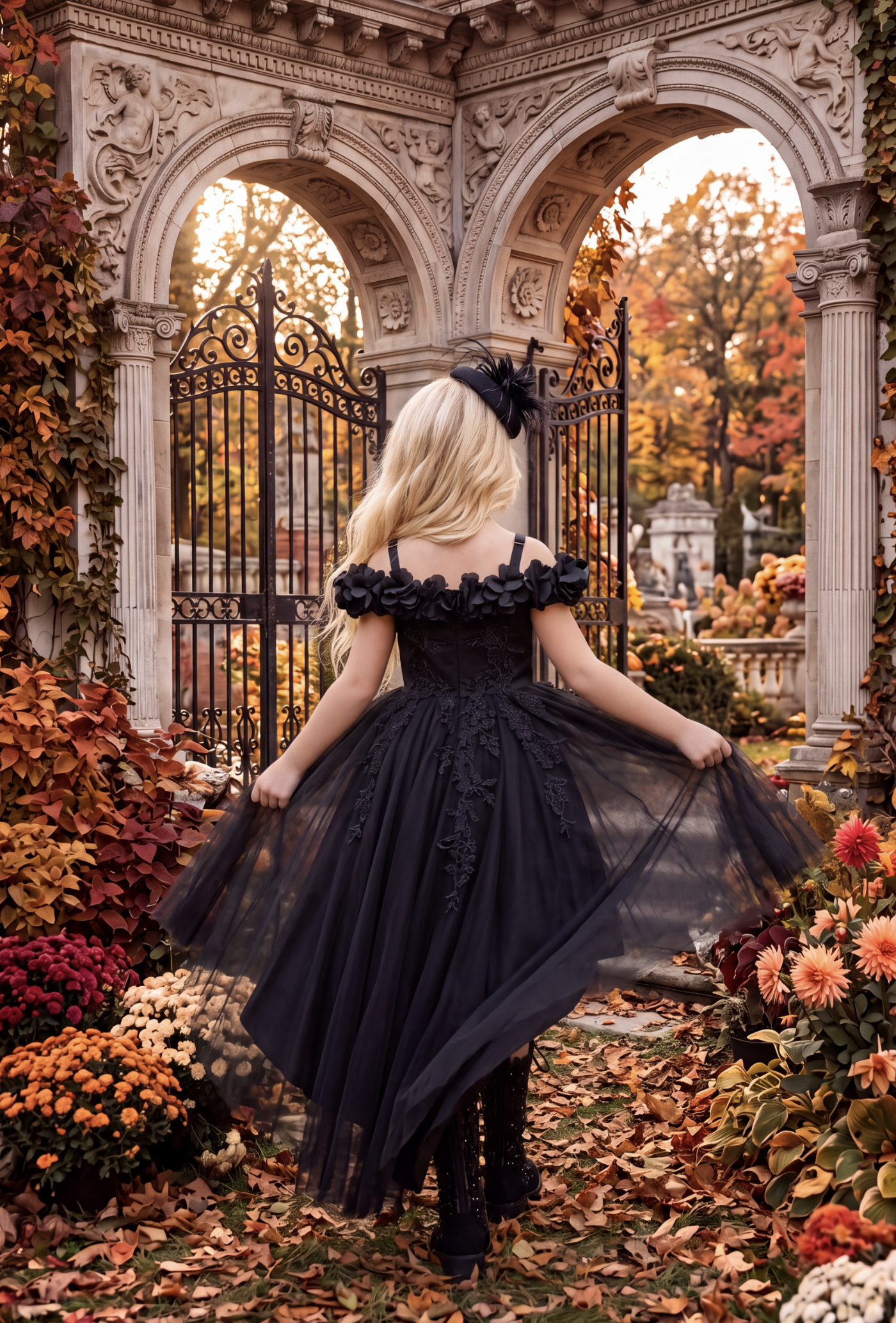 BELLE GOWN BLACK