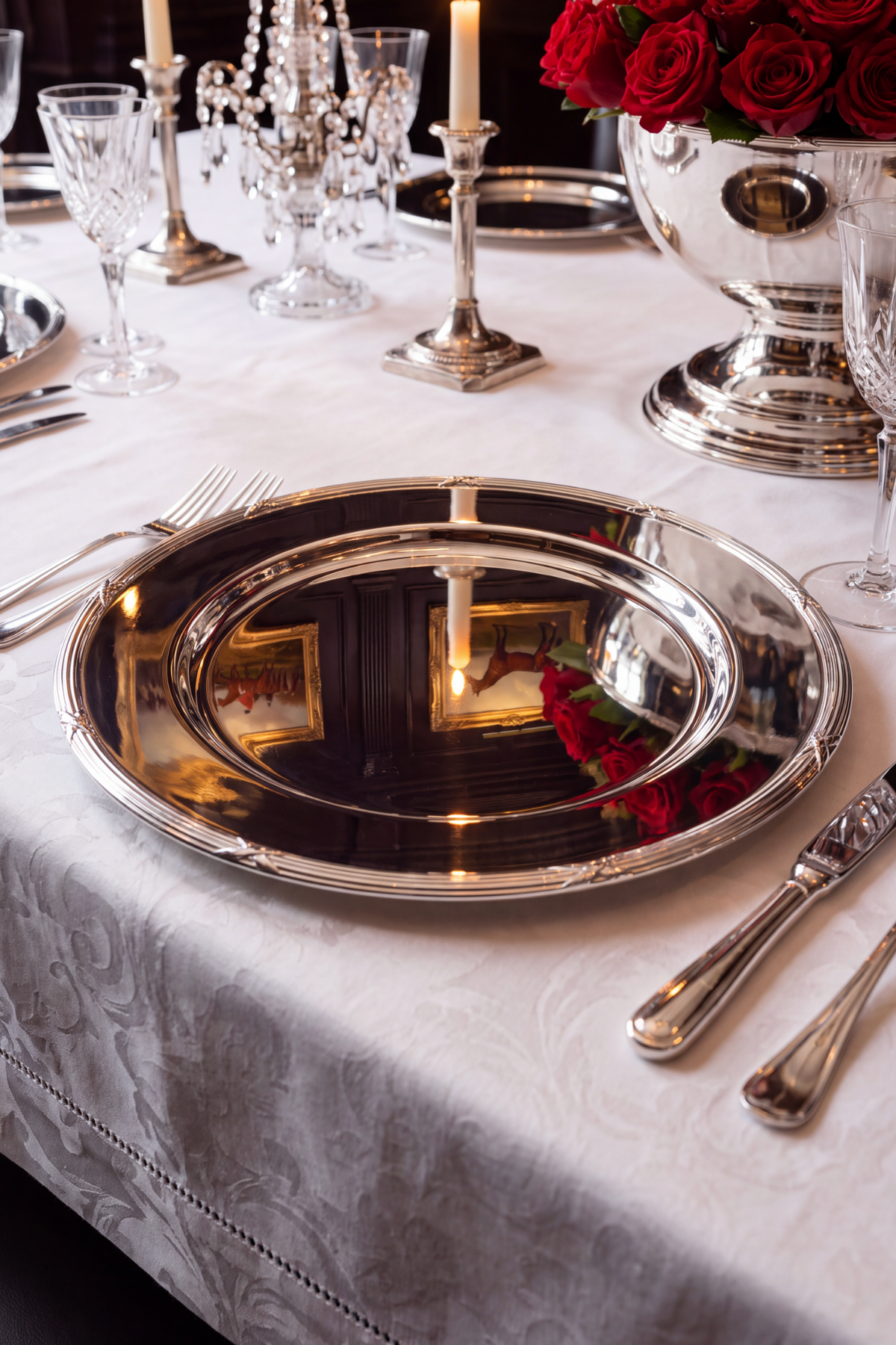 MAYFAIR CHARGER PLATE