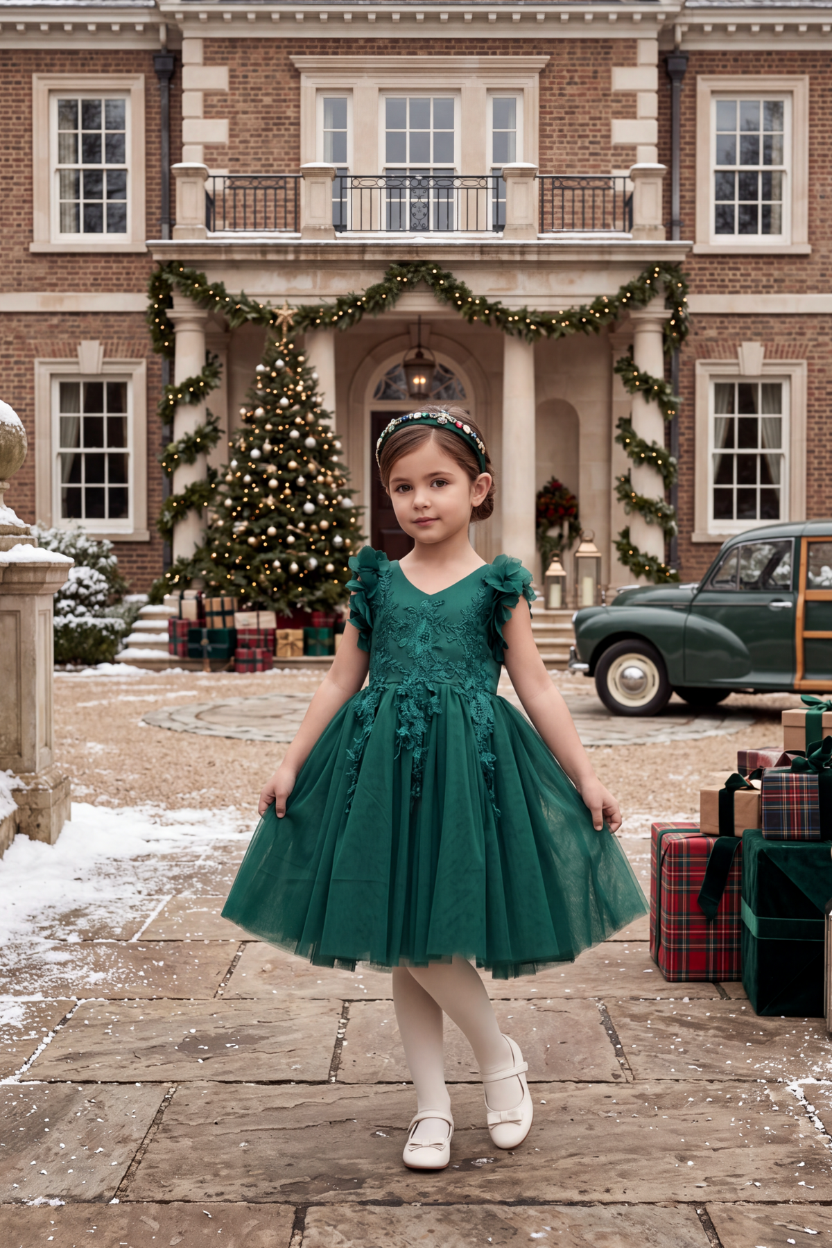 BIANCA DRESS EMERALD