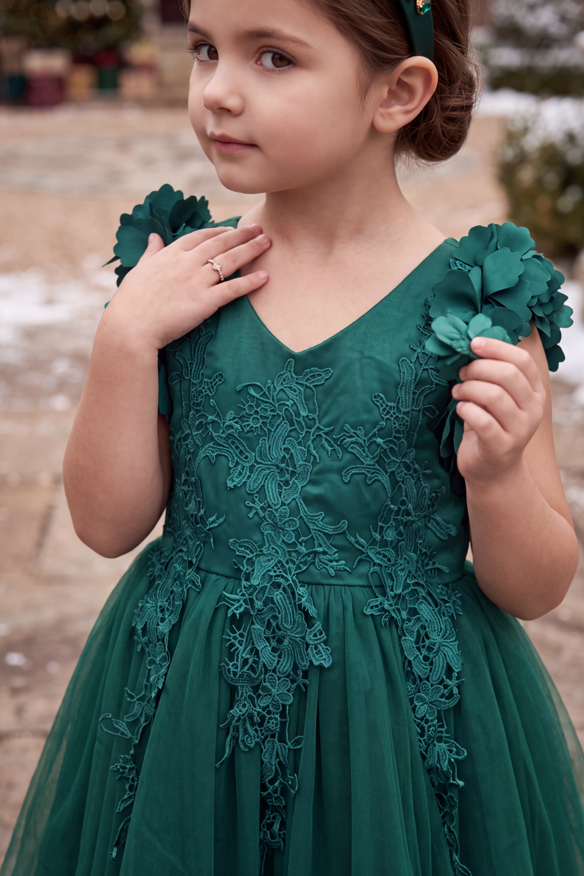 BIANCA DRESS EMERALD