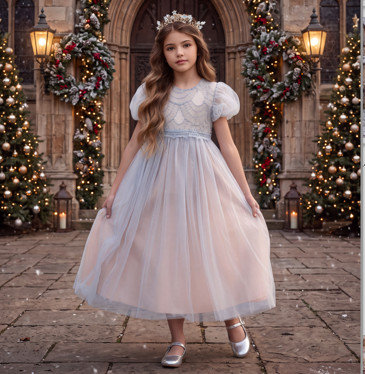 JACQUELINE GOWN SILVER