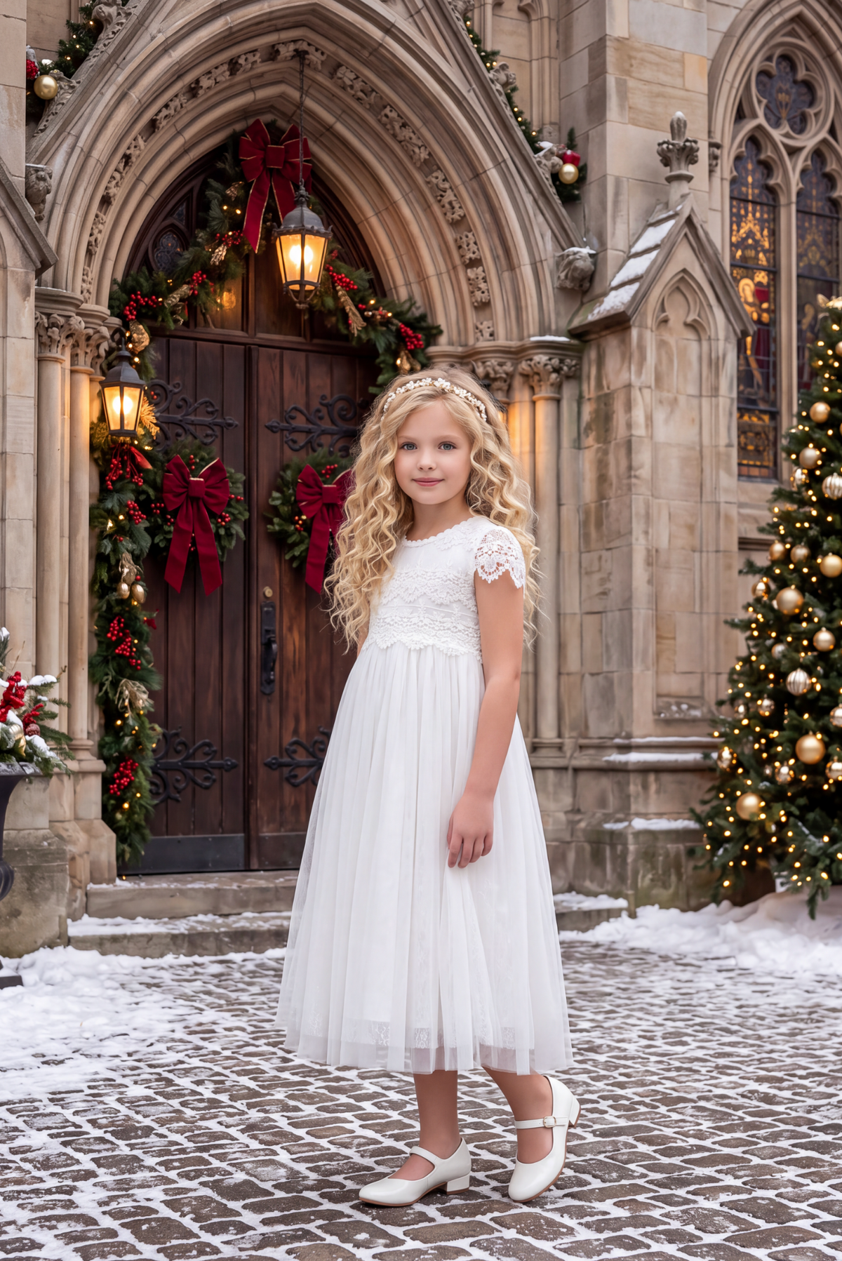 KATRINA DRESS WHITE