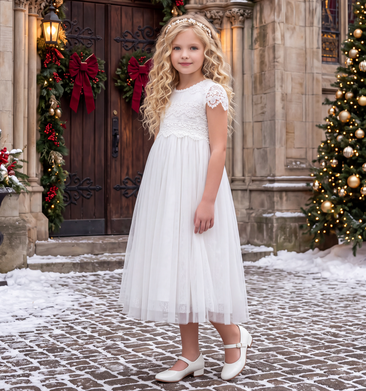 KATRINA DRESS WHITE