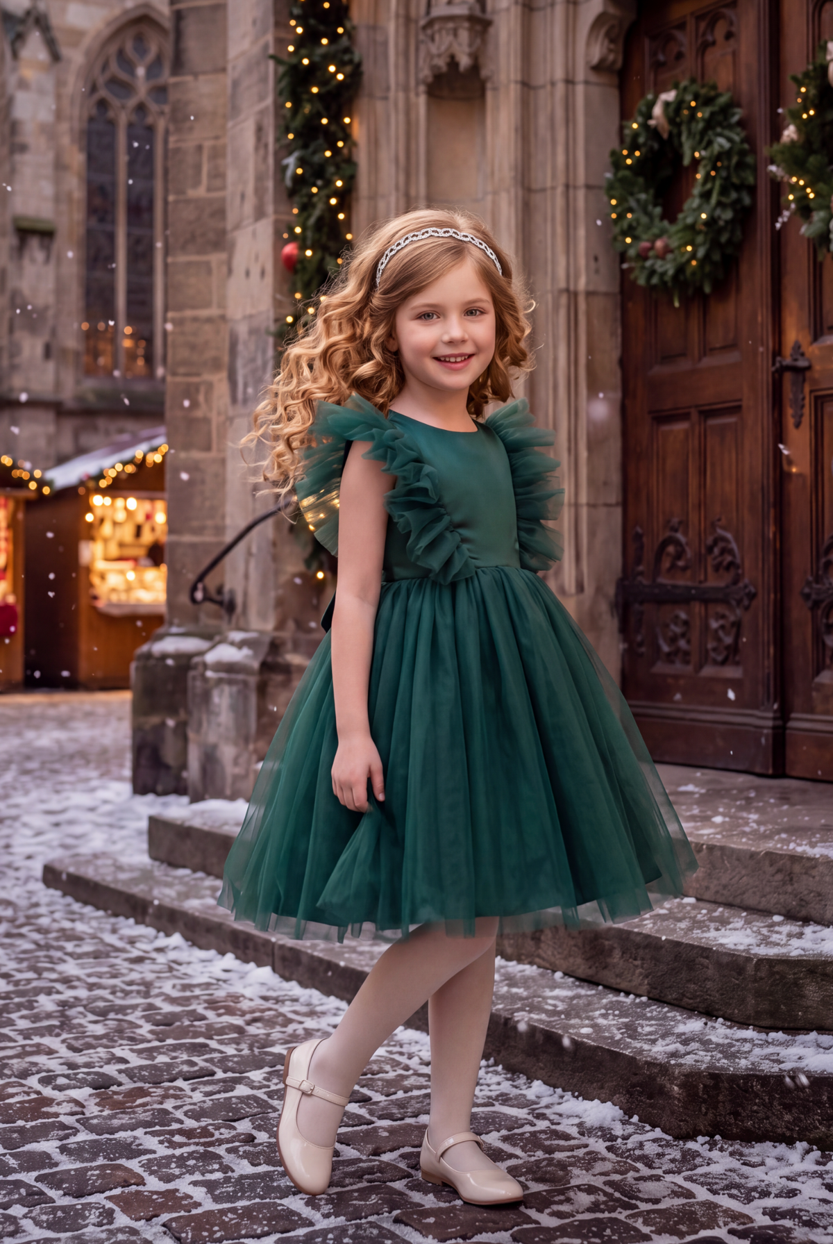 MILLY DRESS EMERALD