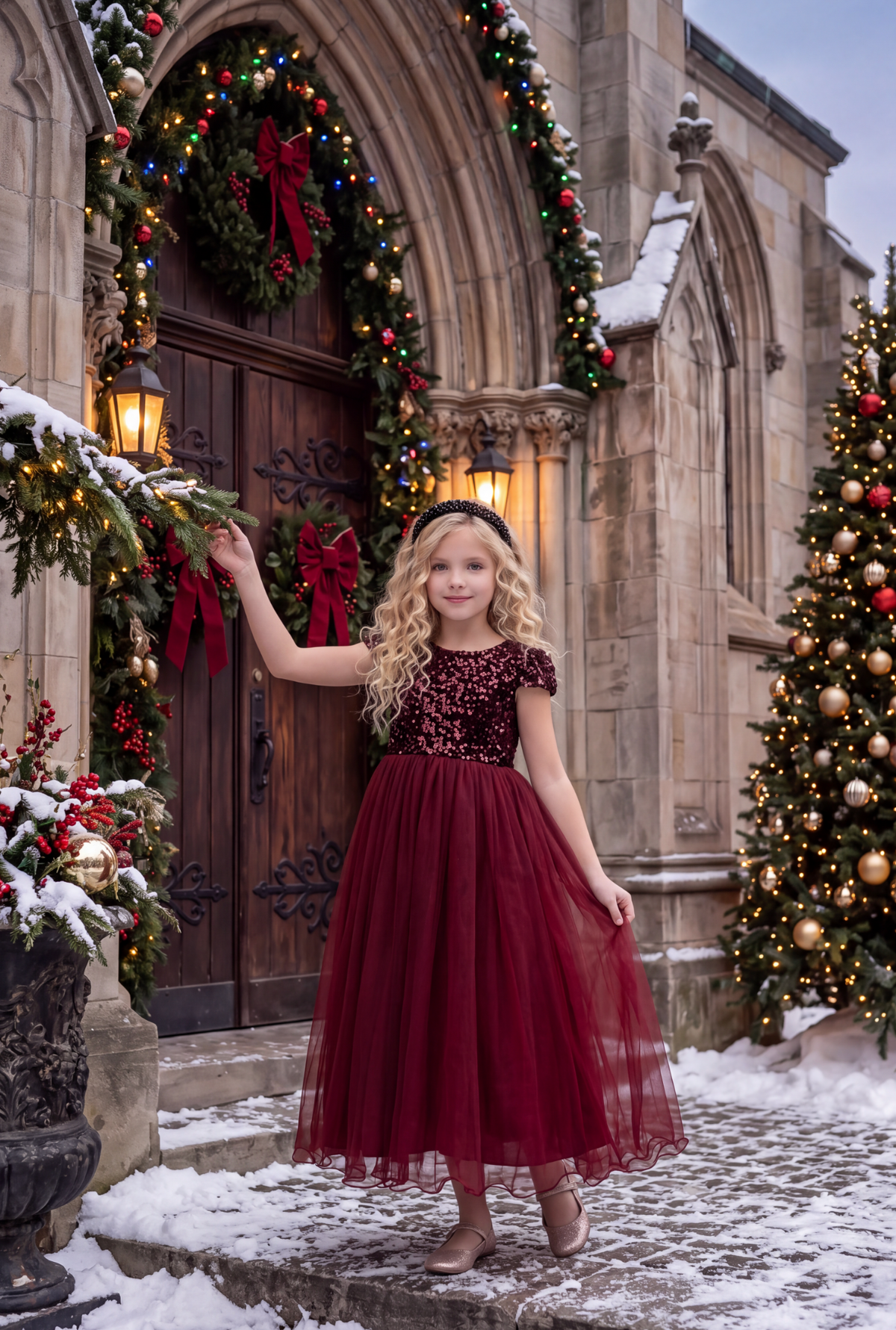 DELILAH DRESS WINE