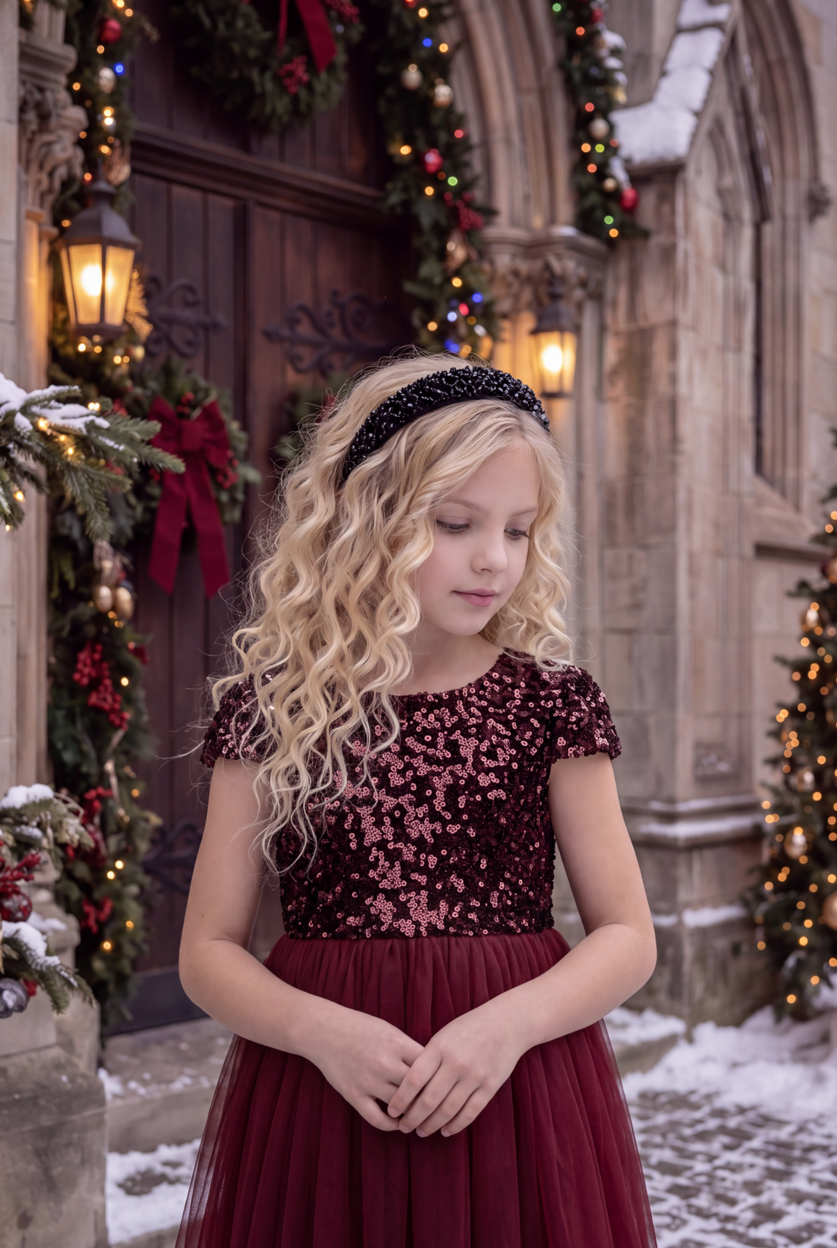 DELILAH DRESS WINE