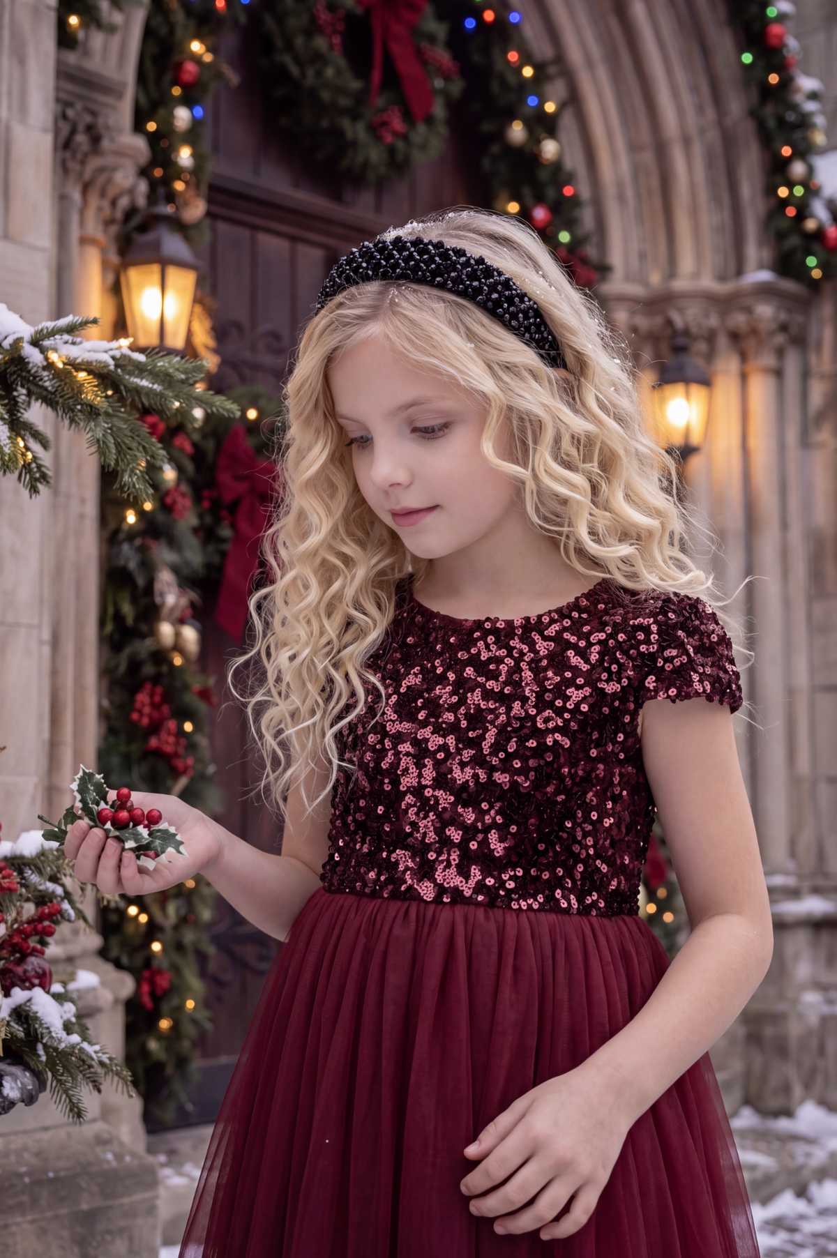 DELILAH DRESS WINE