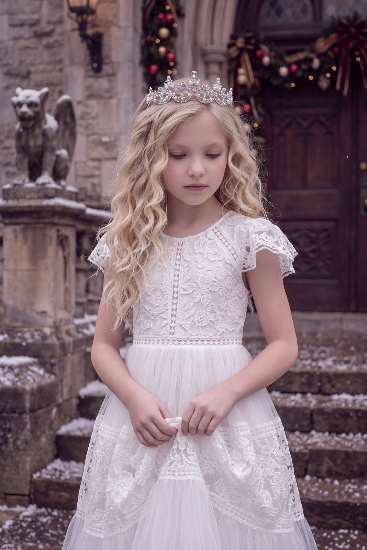 CATERINA DRESS WHITE