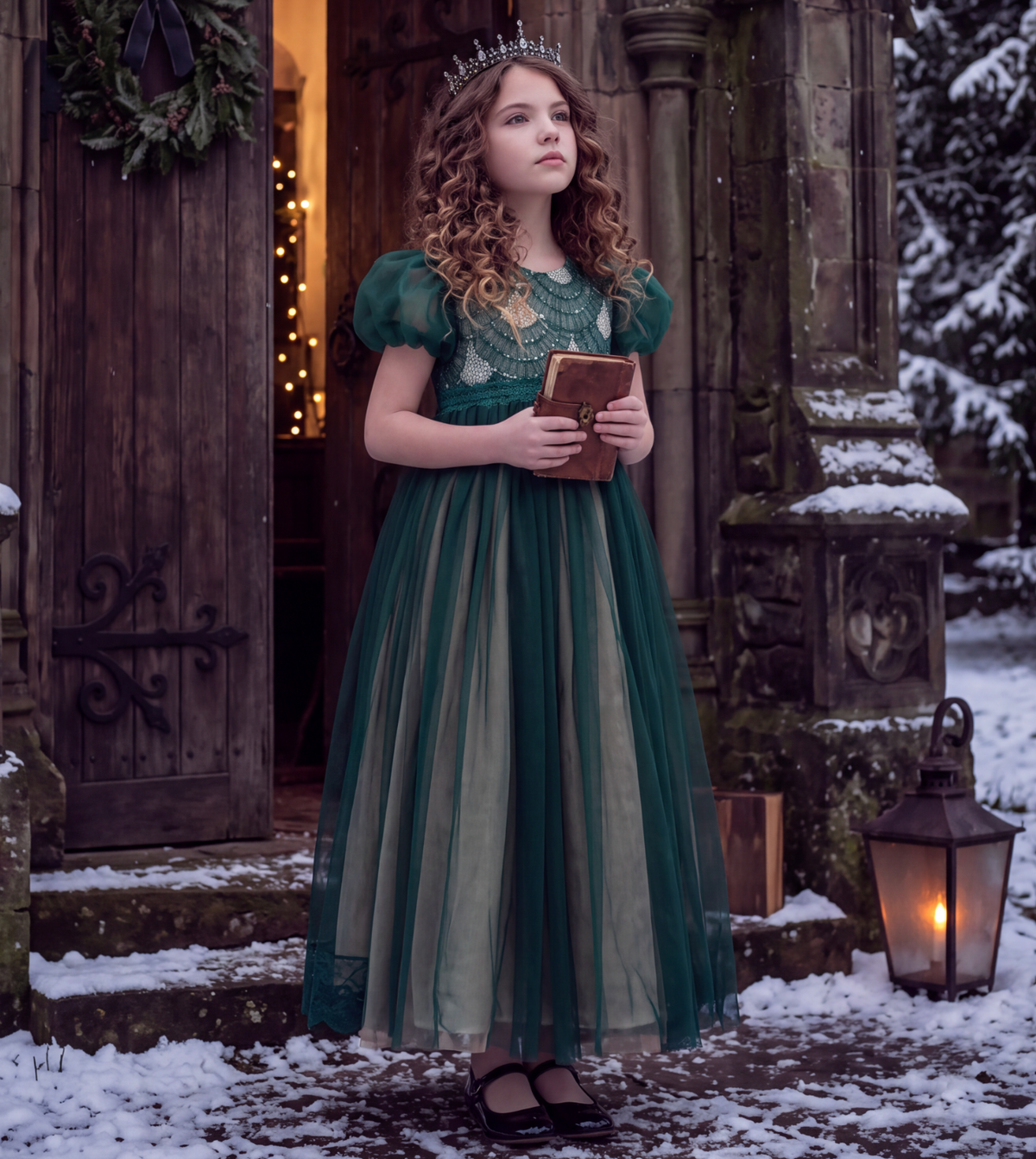 JACQUELINE GOWN EMERALD