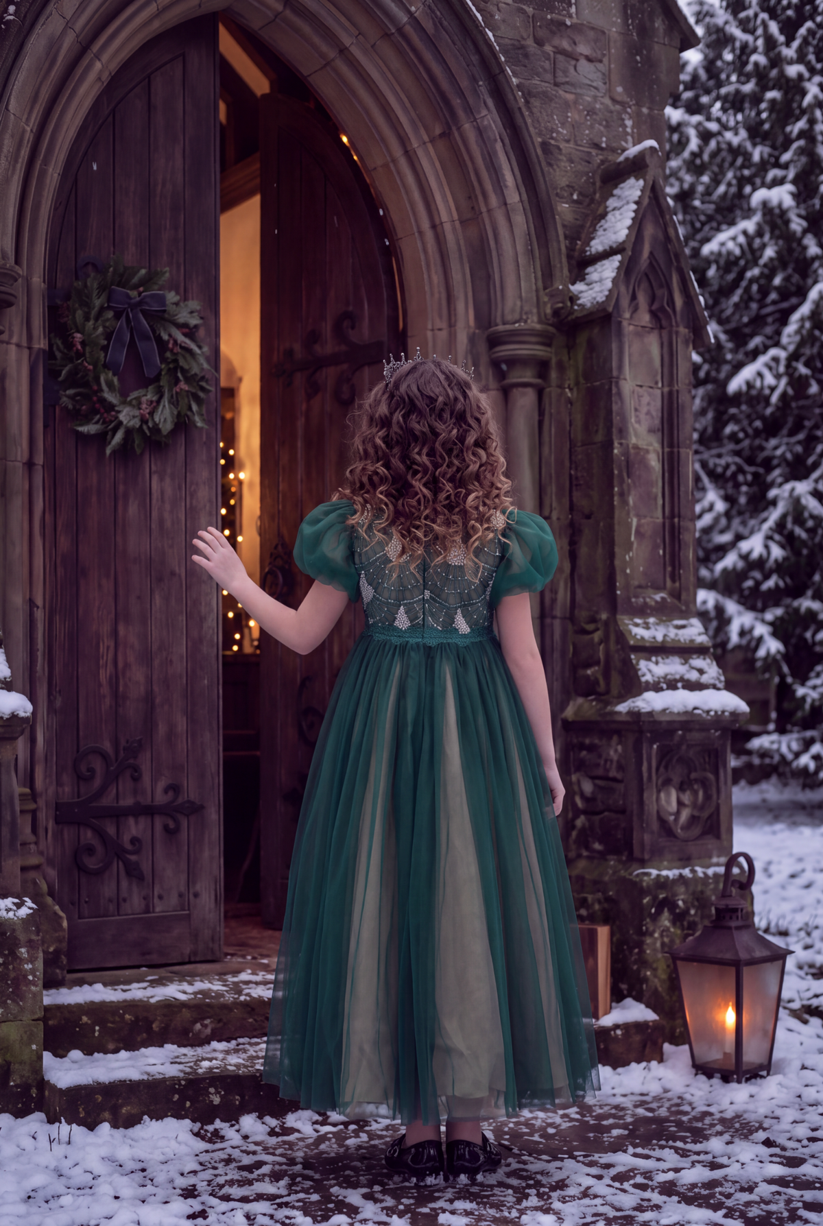 JACQUELINE GOWN EMERALD
