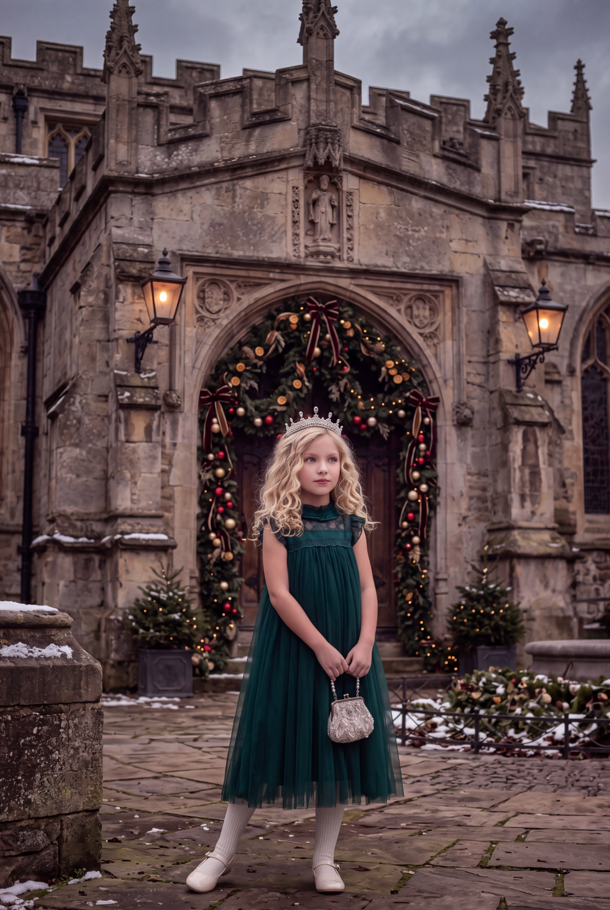 ALLESSANDRA DRESS EMERALD