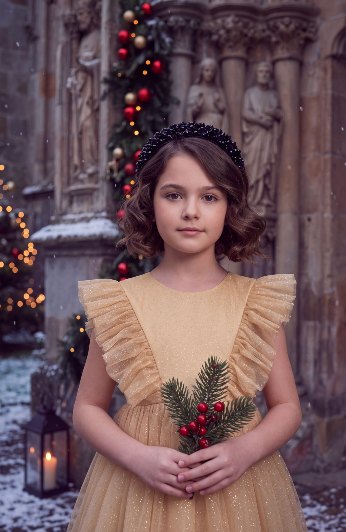 MILLY DRESS CHAMPAGNE