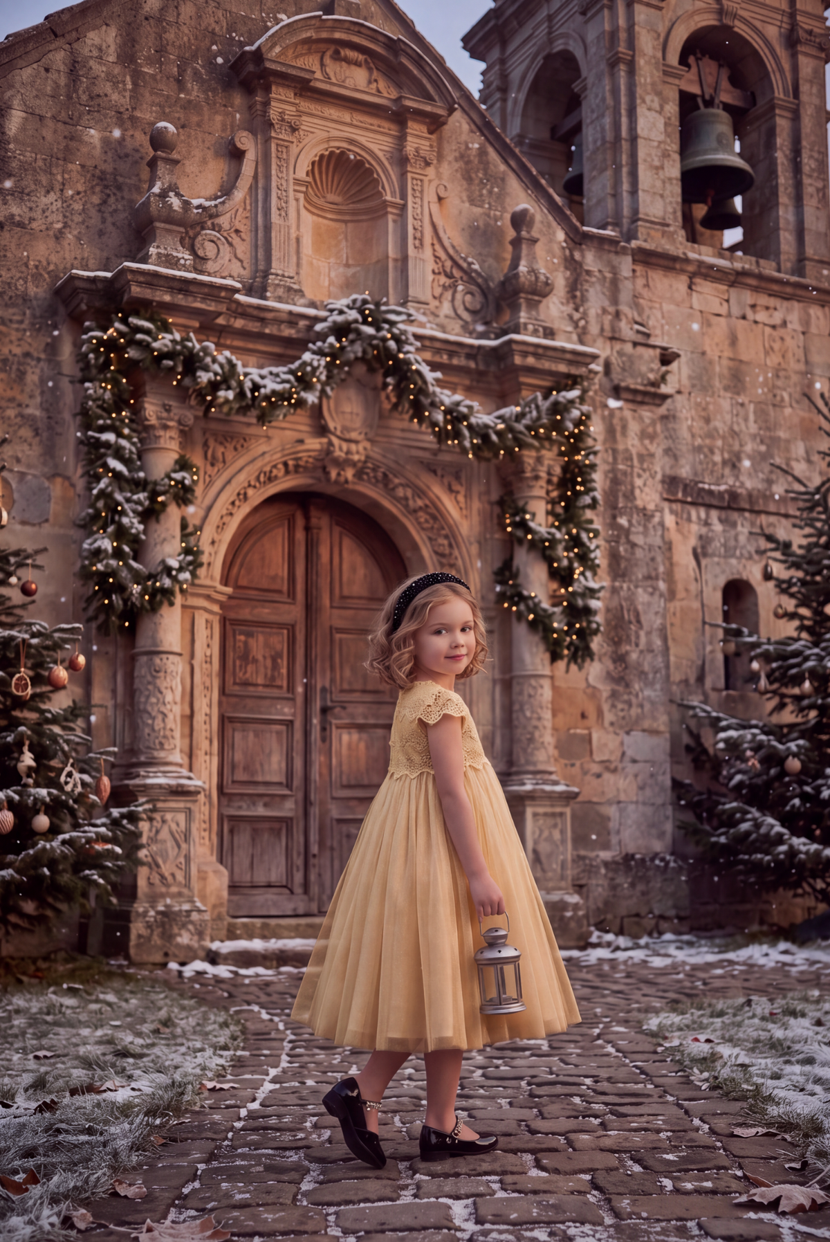 KATRINA DRESS BUTTERSCOTCH