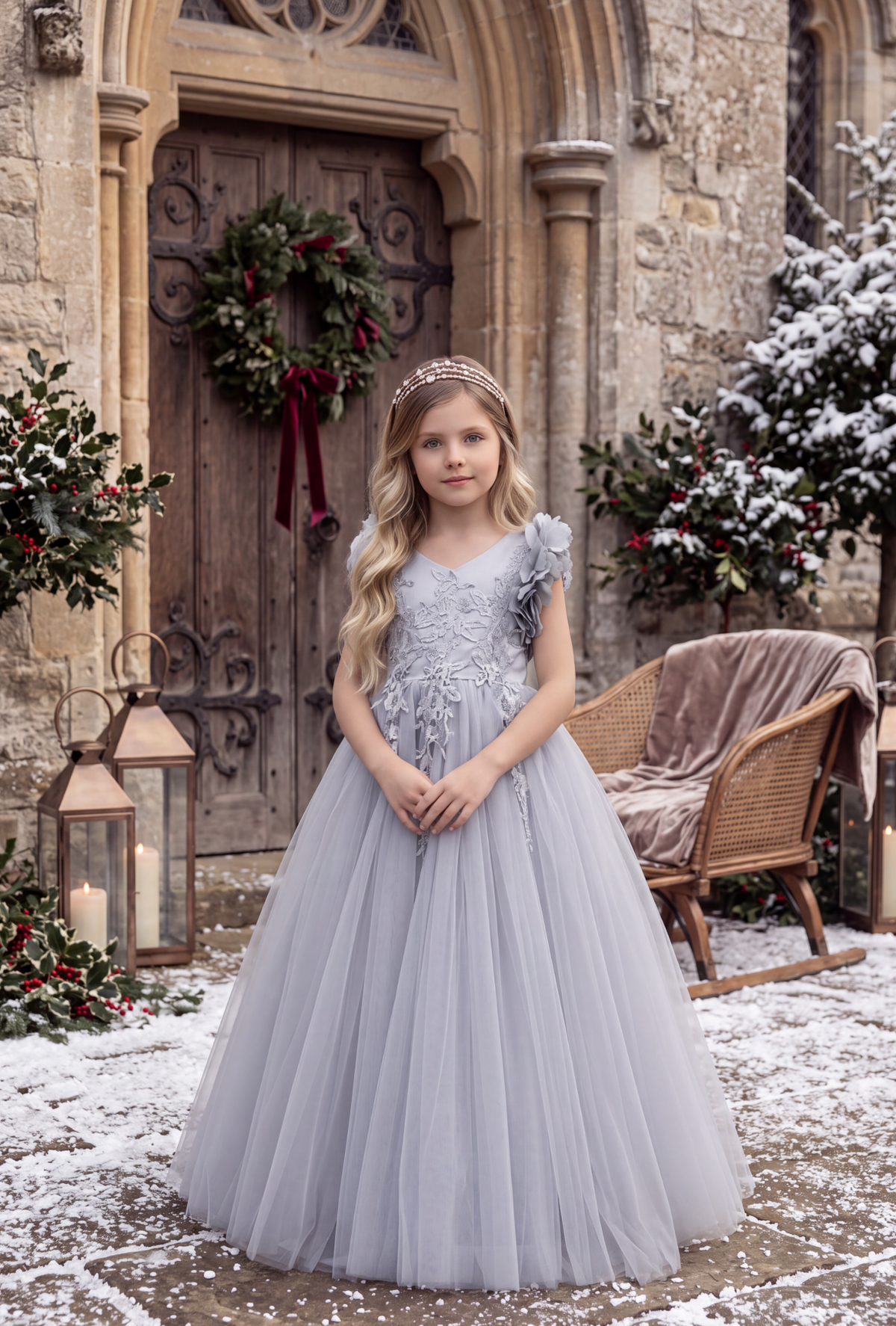 BIANCA GOWN SILVER