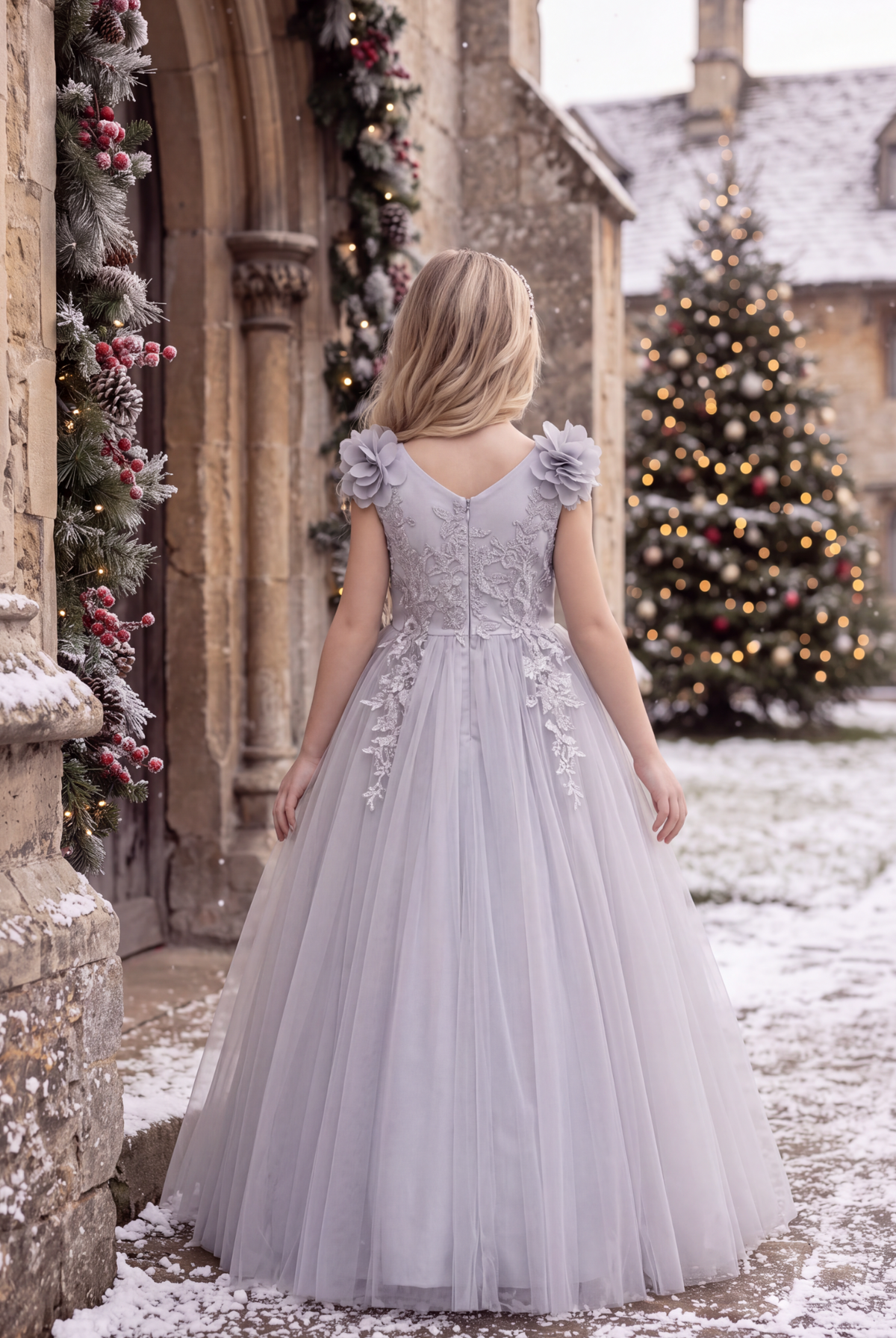BIANCA GOWN SILVER
