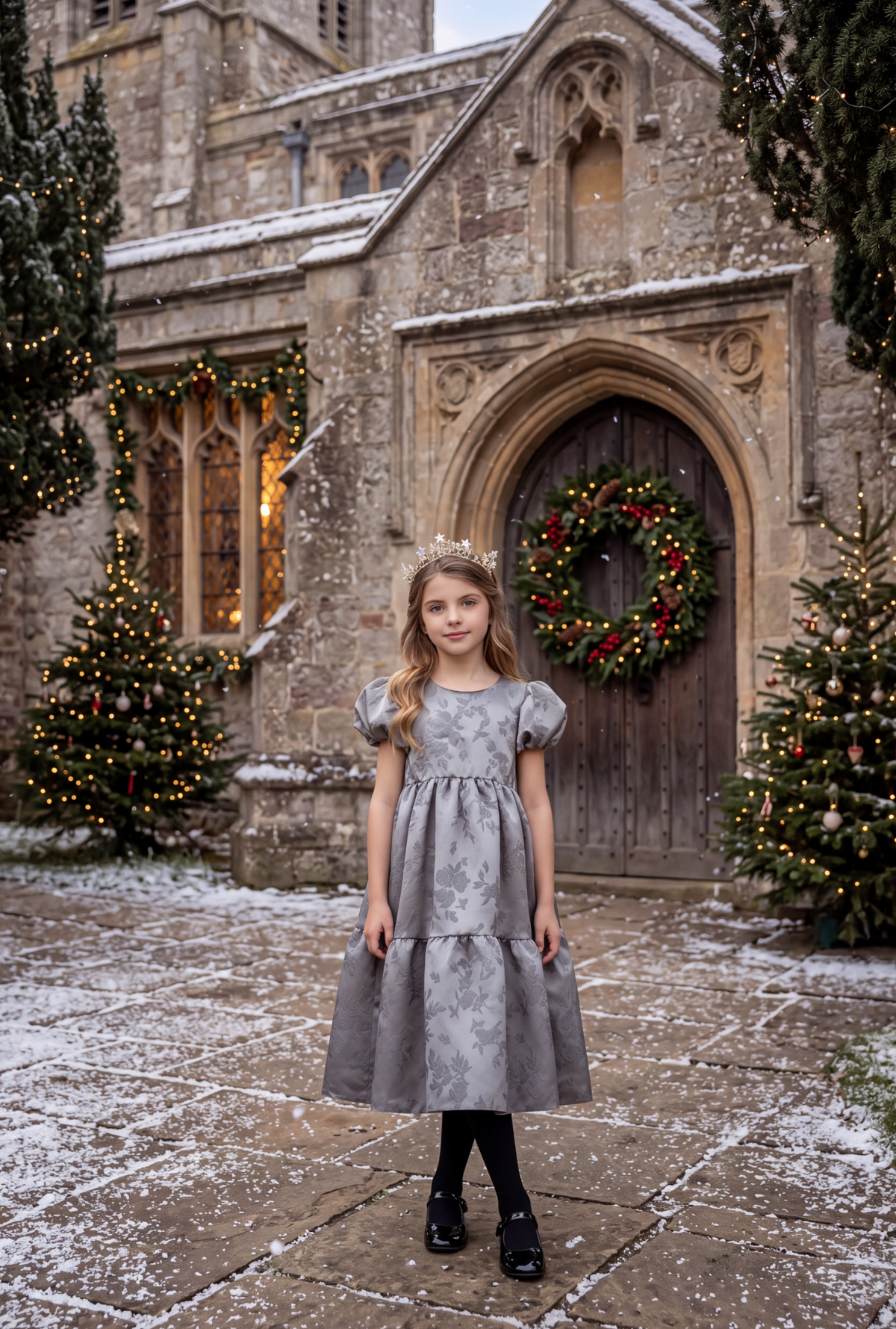 GRACYN GOWN SILVER