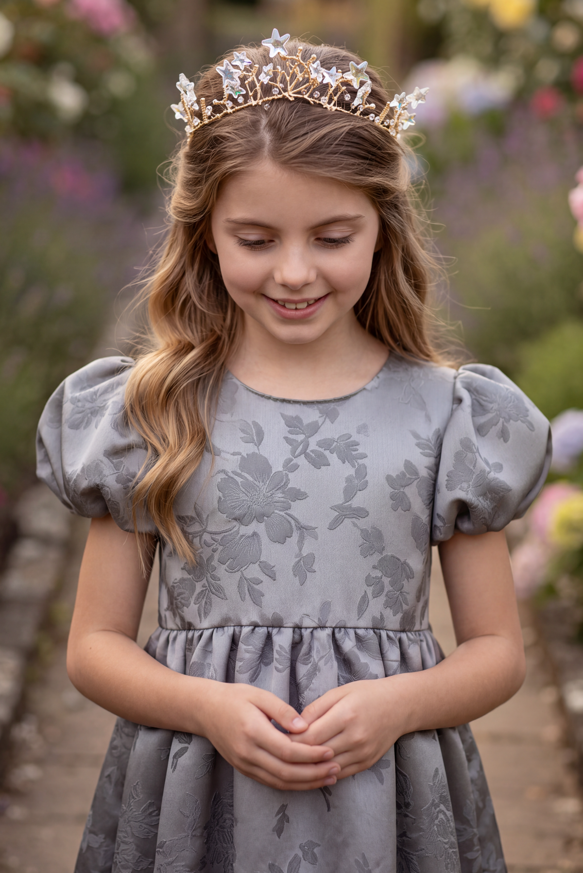 GRACYN GOWN SILVER