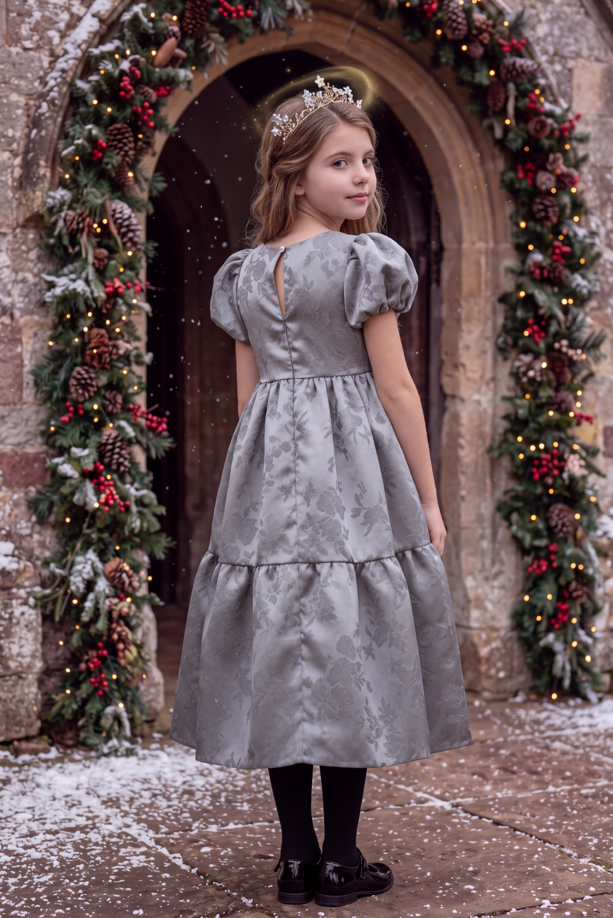 GRACYN GOWN SILVER