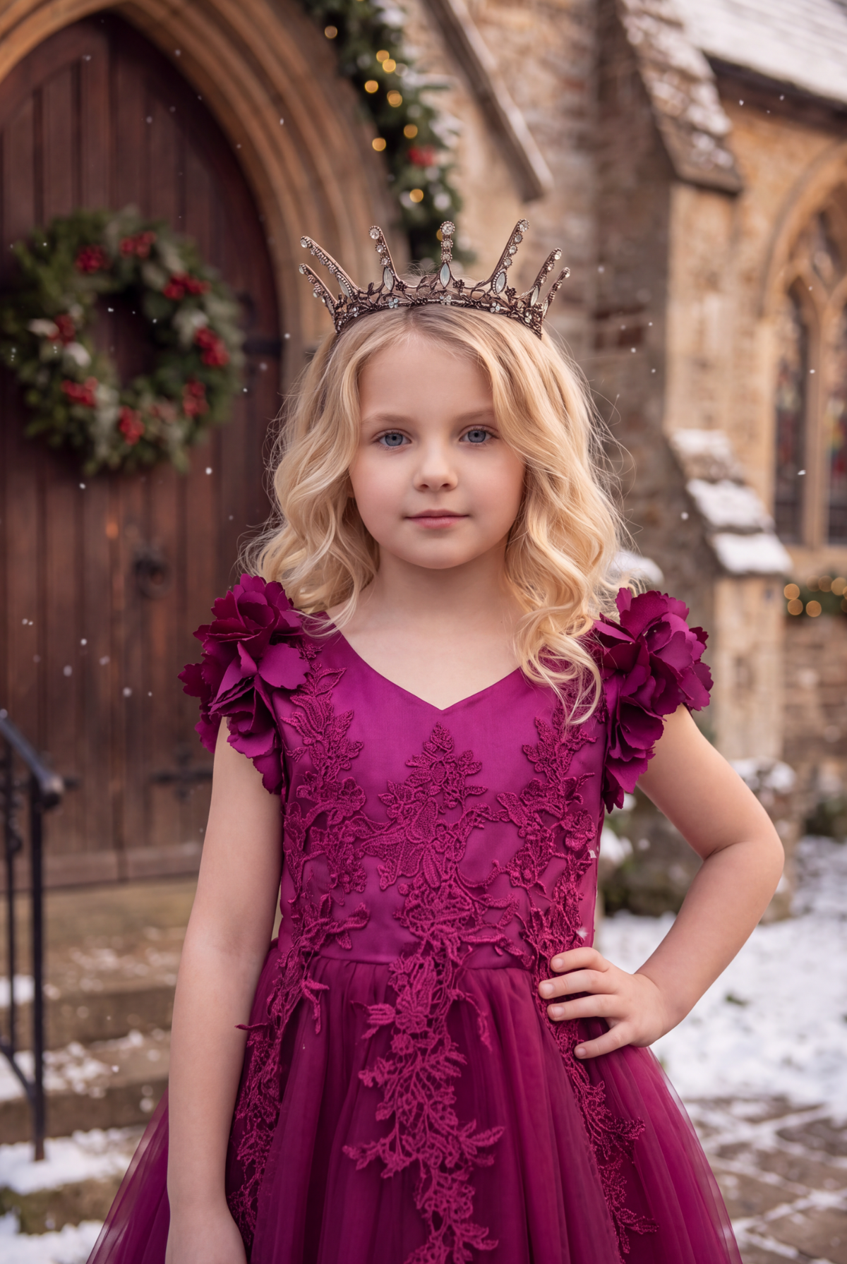 BIANCA DRESS ORCHID