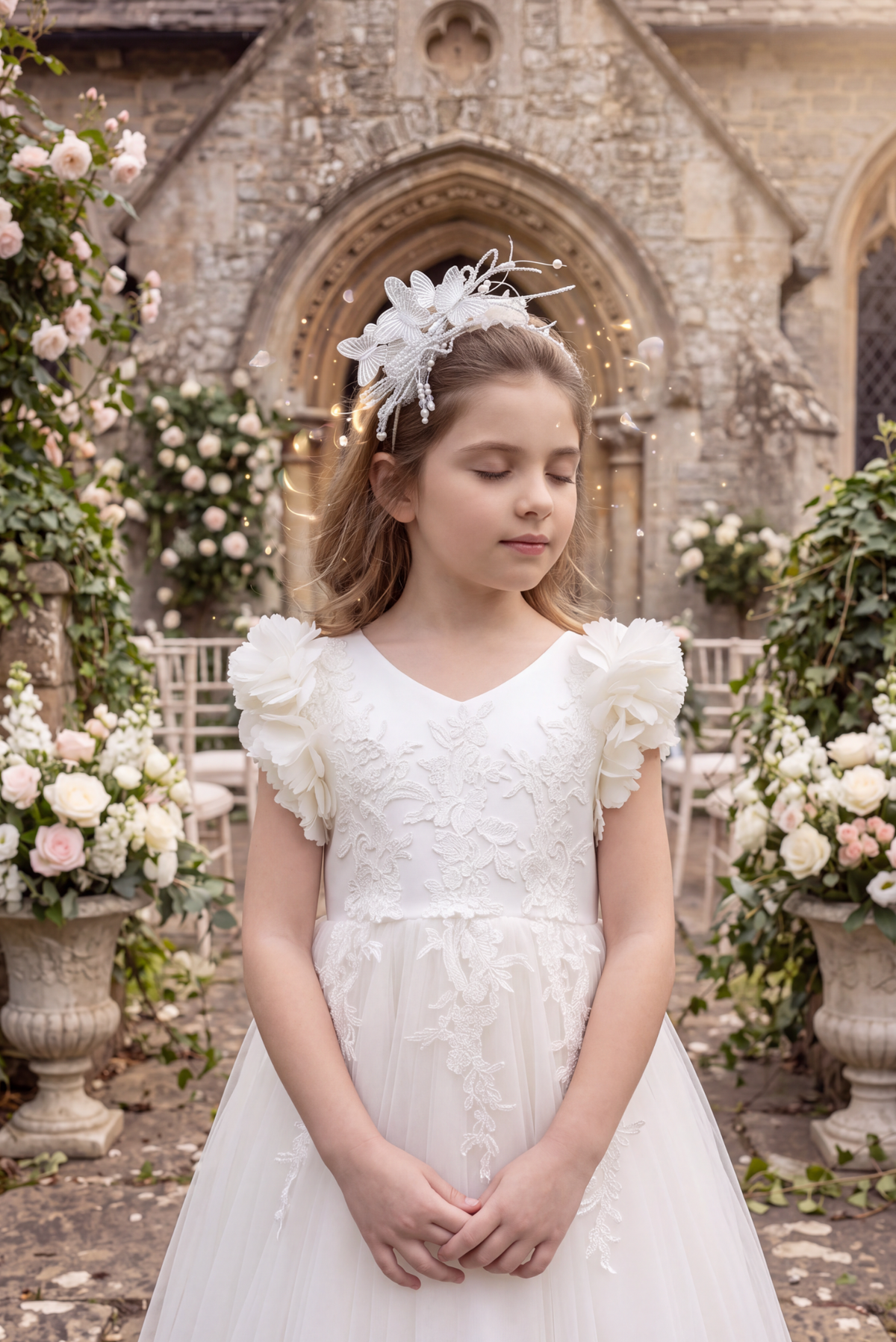 BIANCA DRESS IVORY