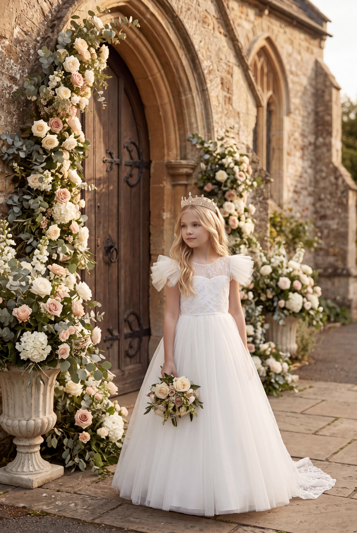 PAXTON GOWN WHITE