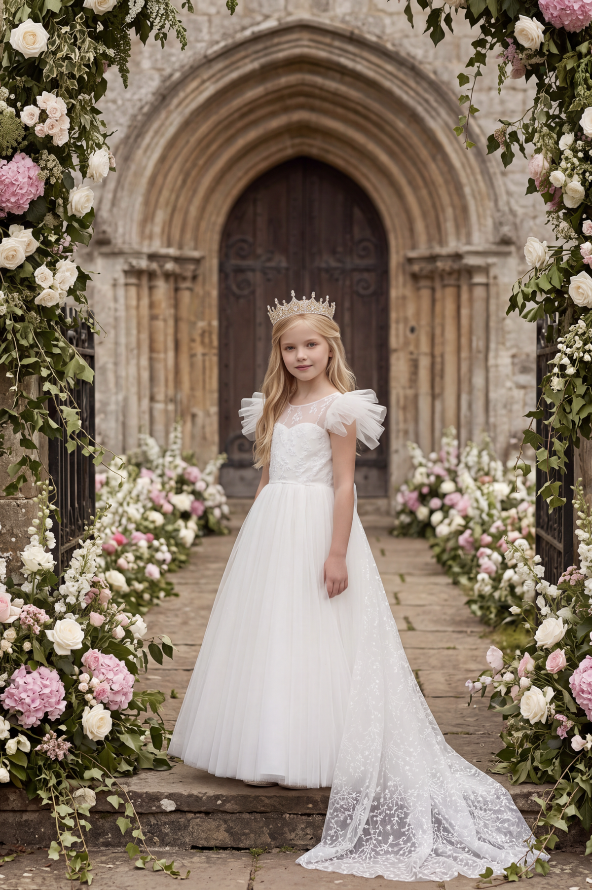 PAXTON GOWN WHITE