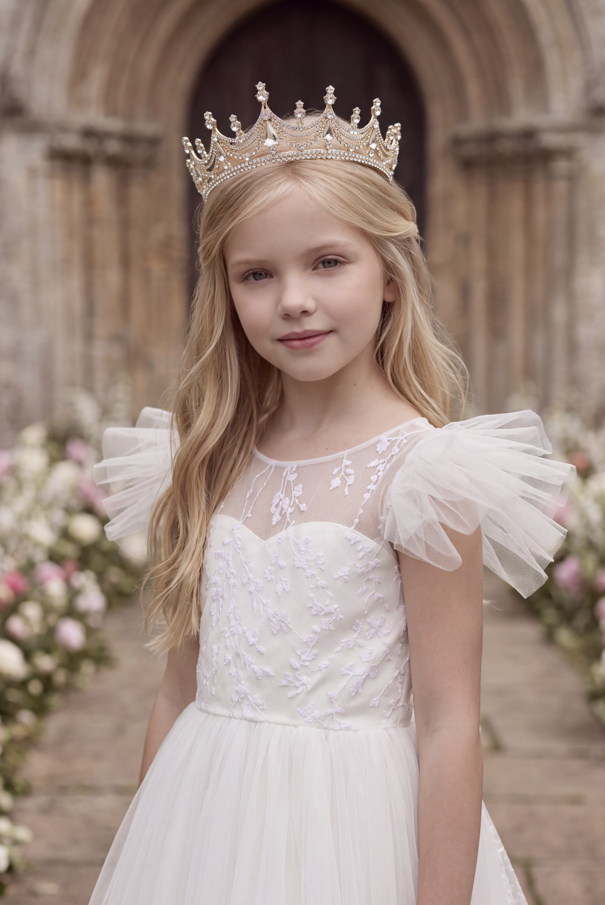 PAXTON GOWN WHITE