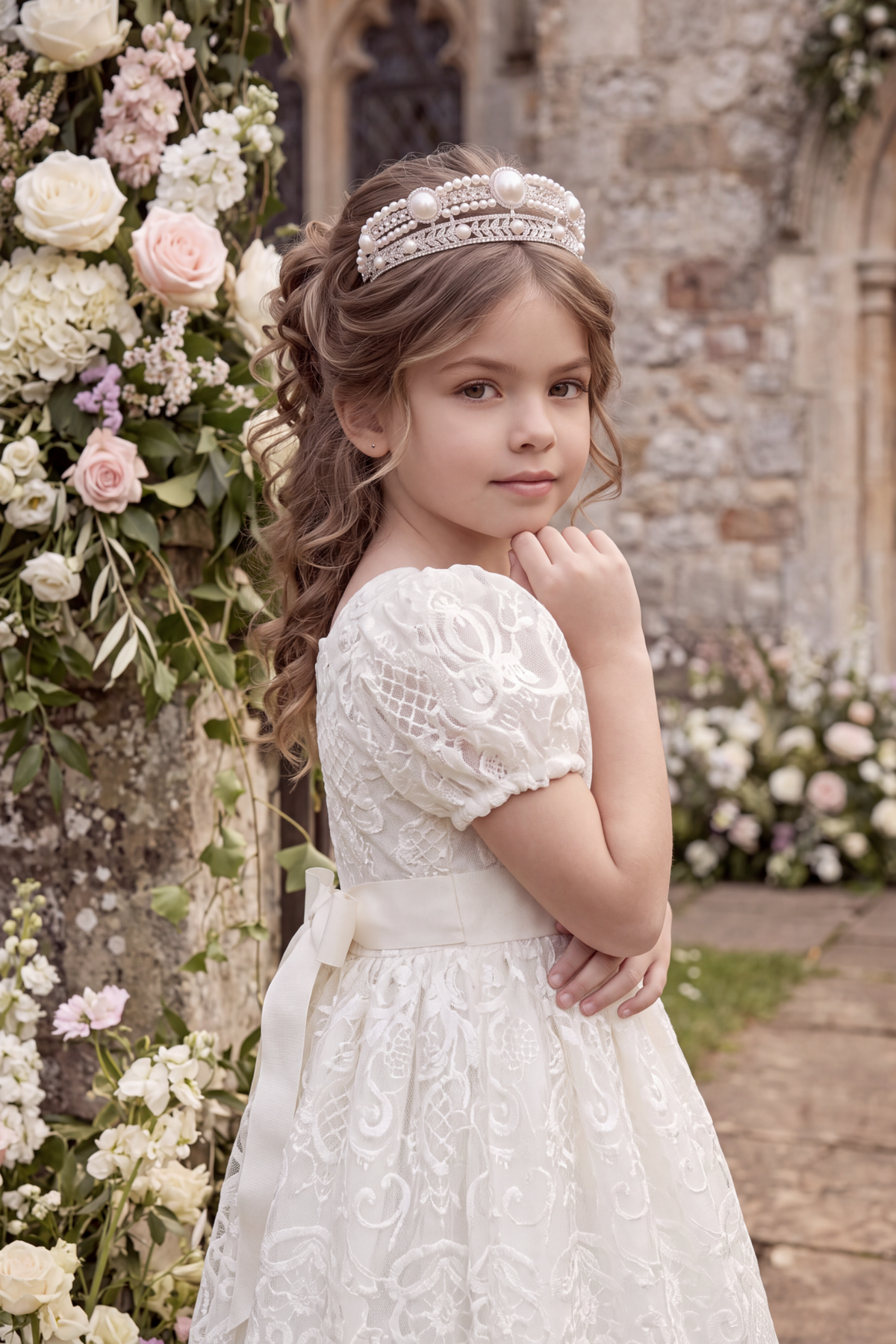 ARIELLE DRESS WHITE