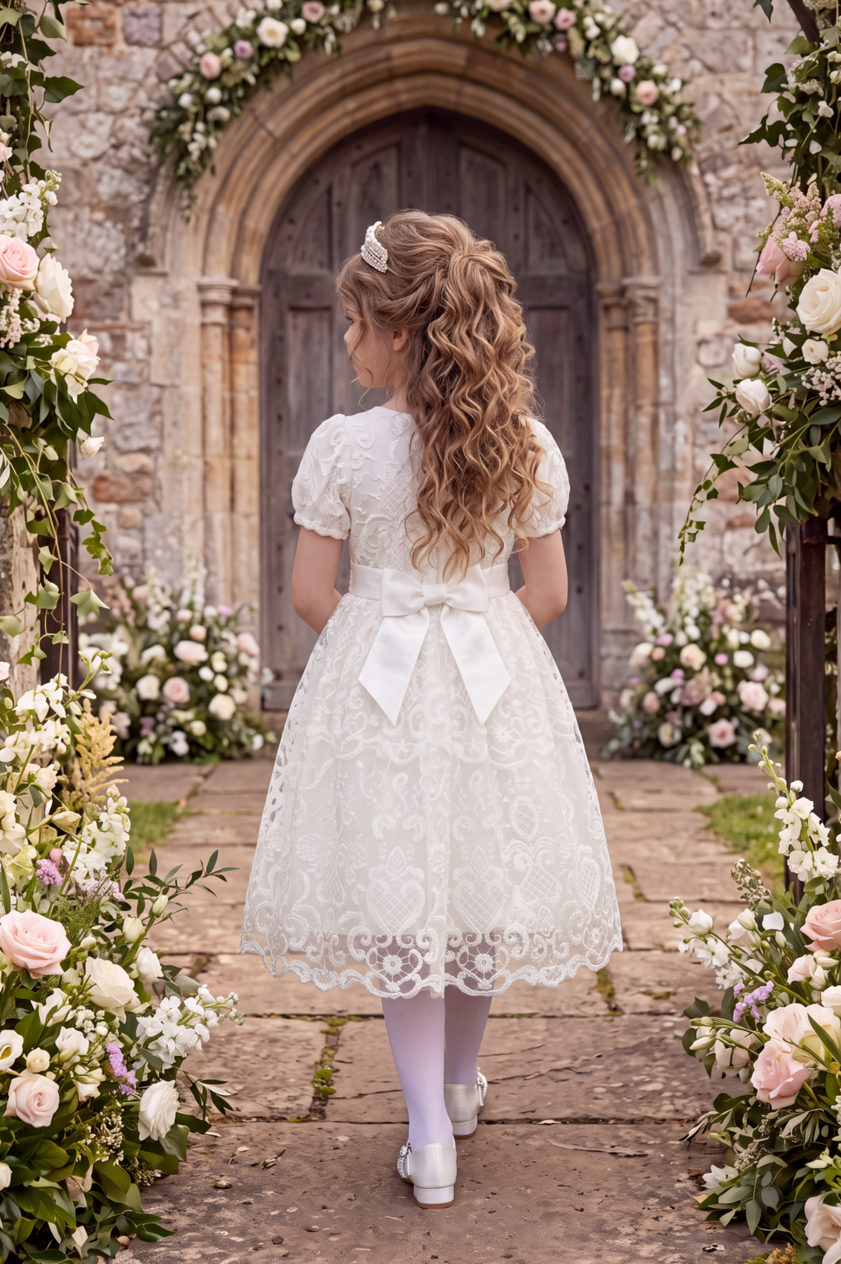 ARIELLE DRESS WHITE