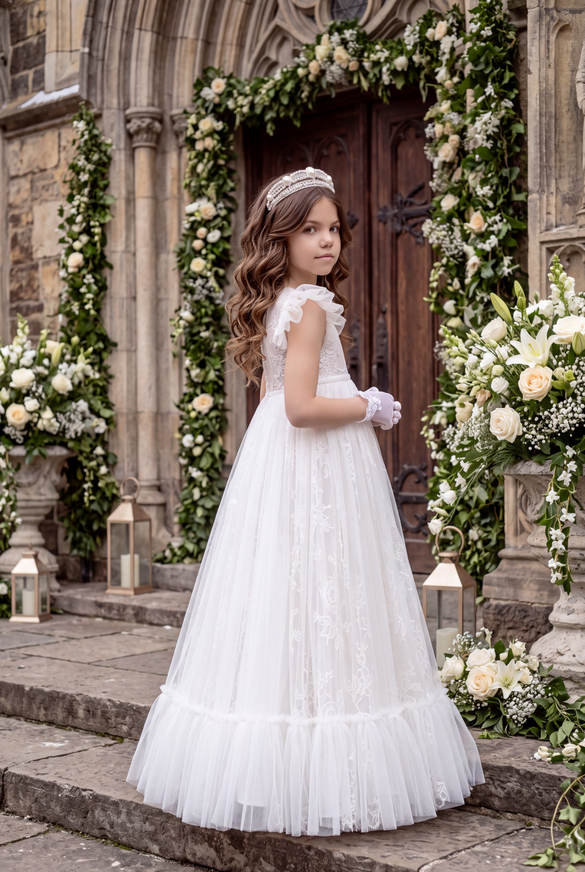 CLARA GOWN WHITE