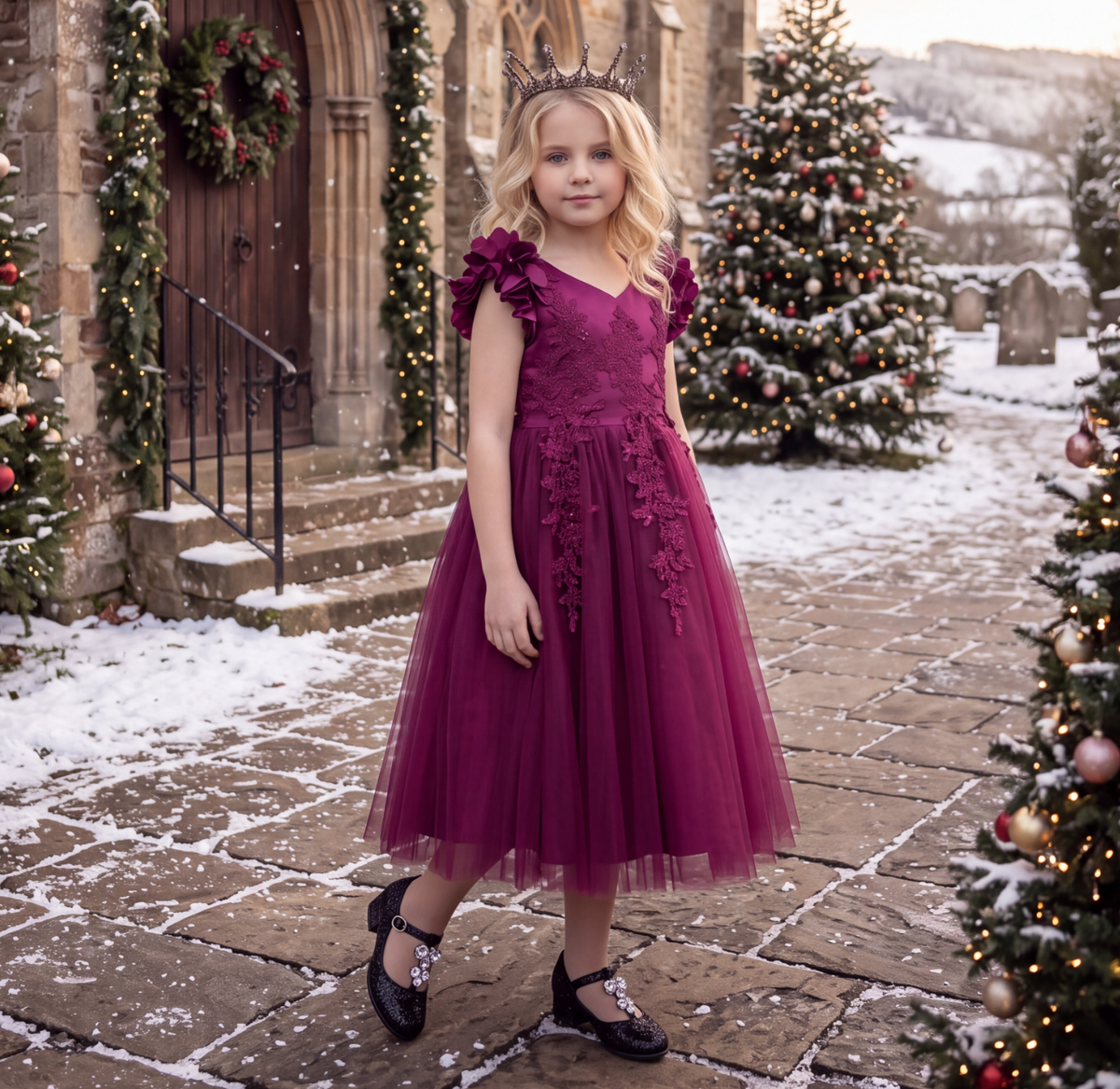 BIANCA DRESS ORCHID