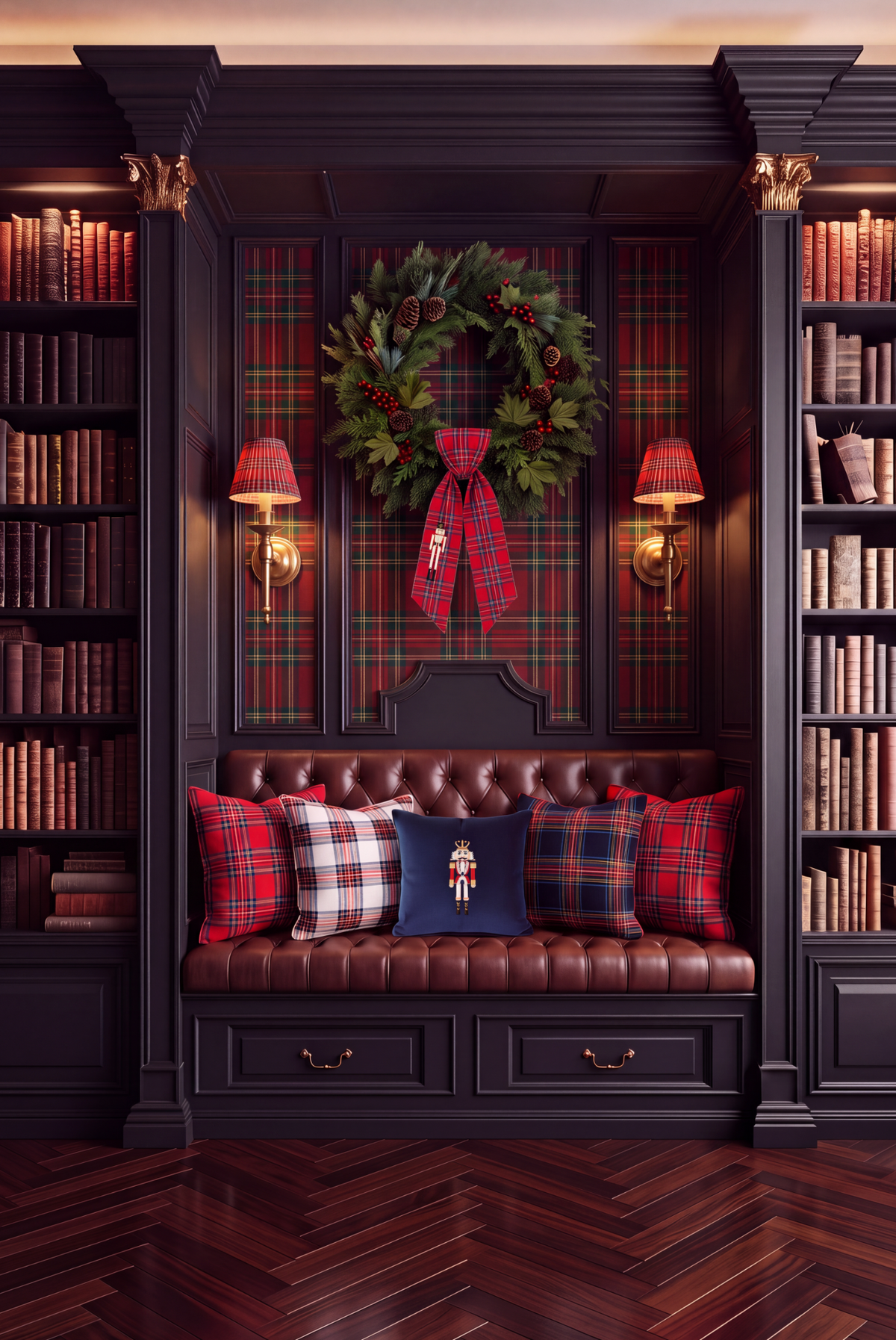 NUTRACKER WREATH TIE