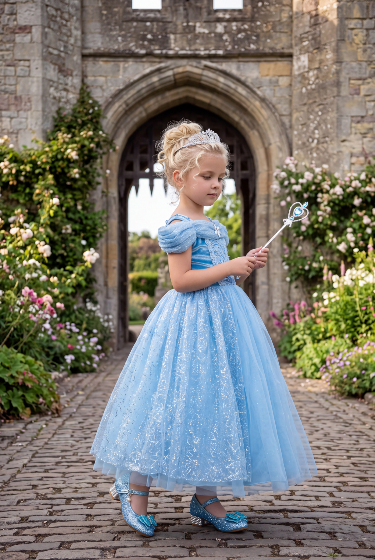 MAGICAL BUTTERFLY SHOE BLUE