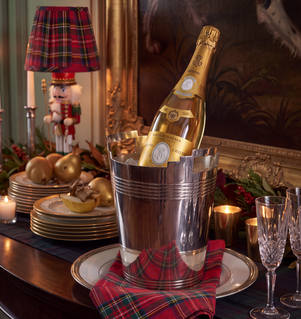 SILVER PLATED UPPINGHAM CHAMPAGNE BUCKET