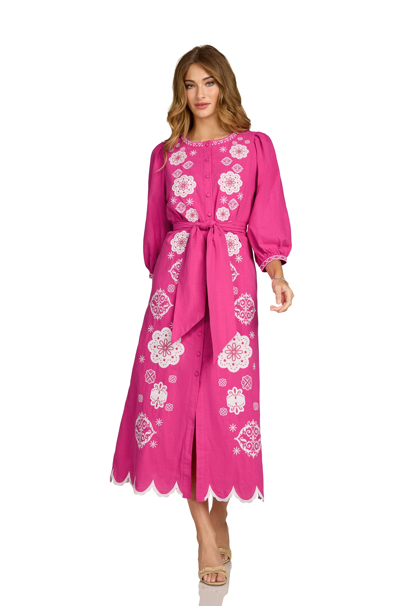 ROYCE MIDI FUCHSIA