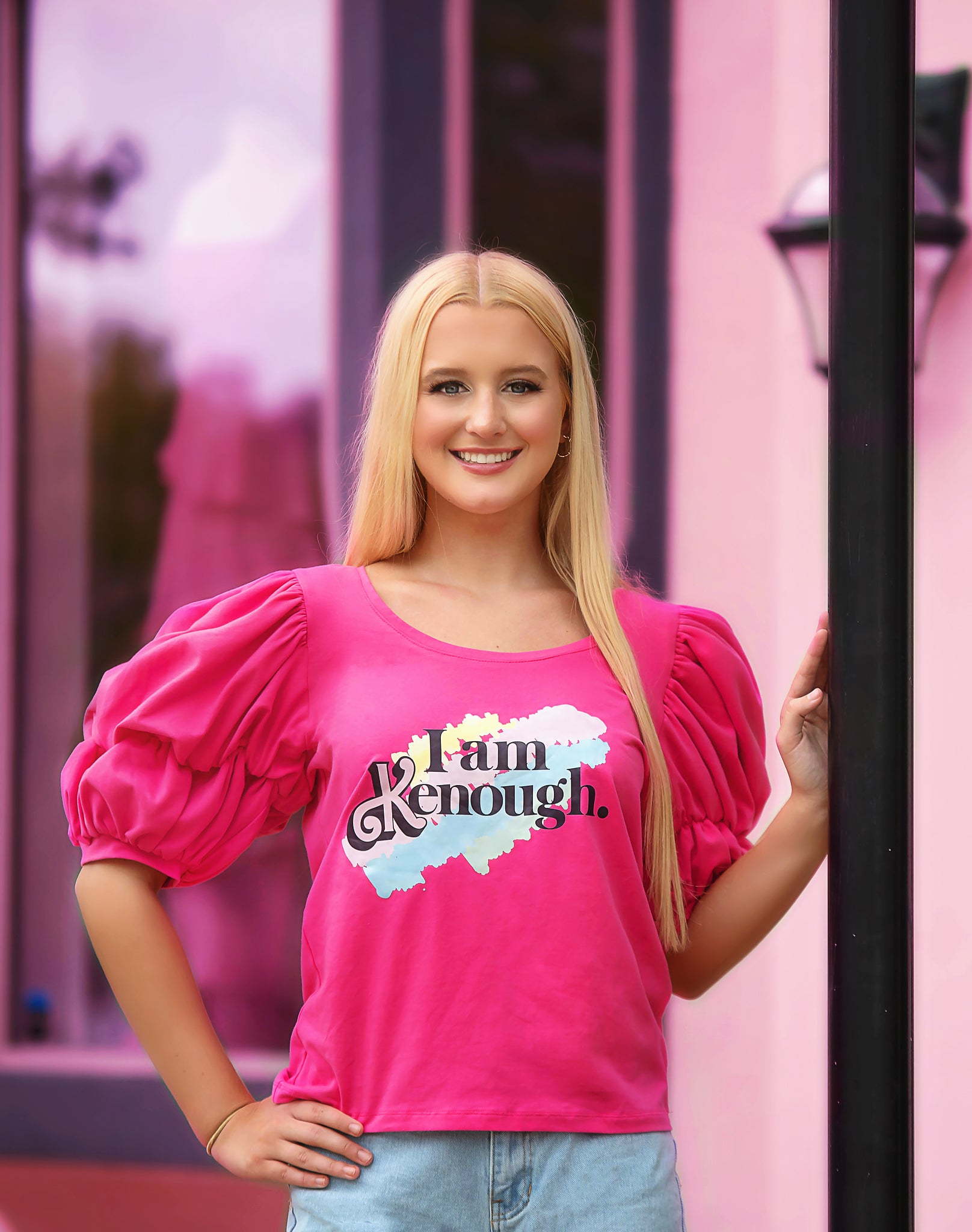 WOMEN'S 'I AM KENOUGH' TEE