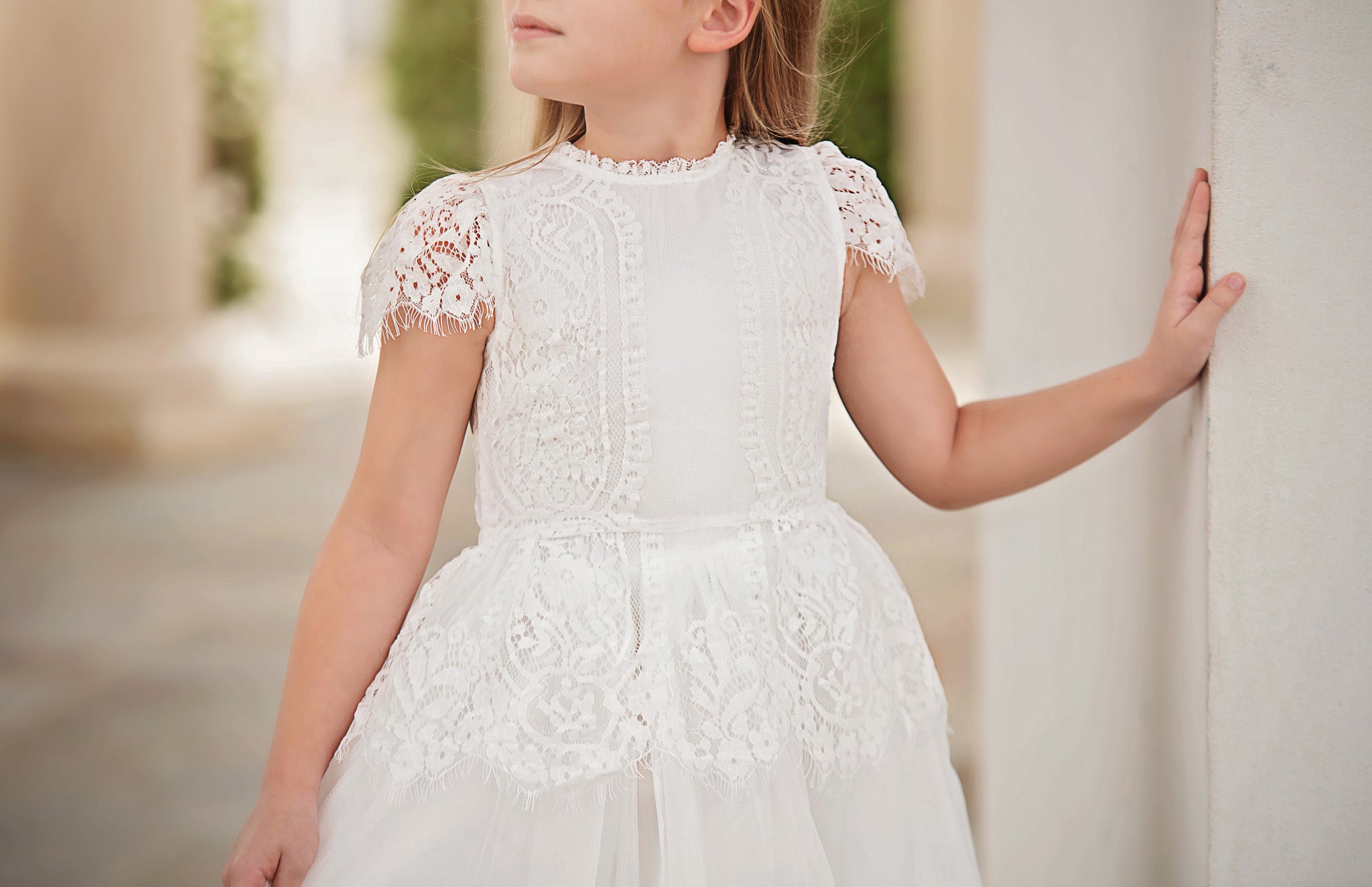 GWENDOLYN DRESS WHITE