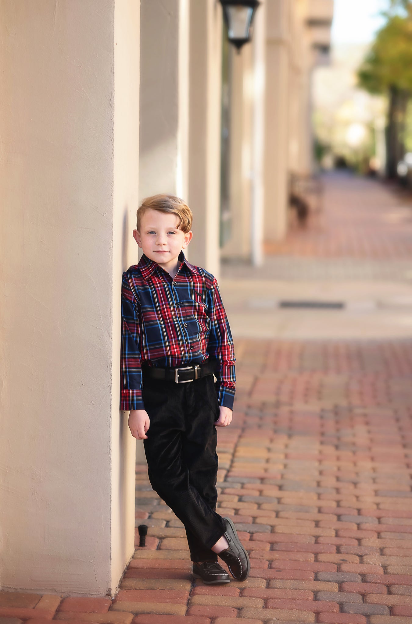 ARCHIE BUTTON DOWN TARTAN