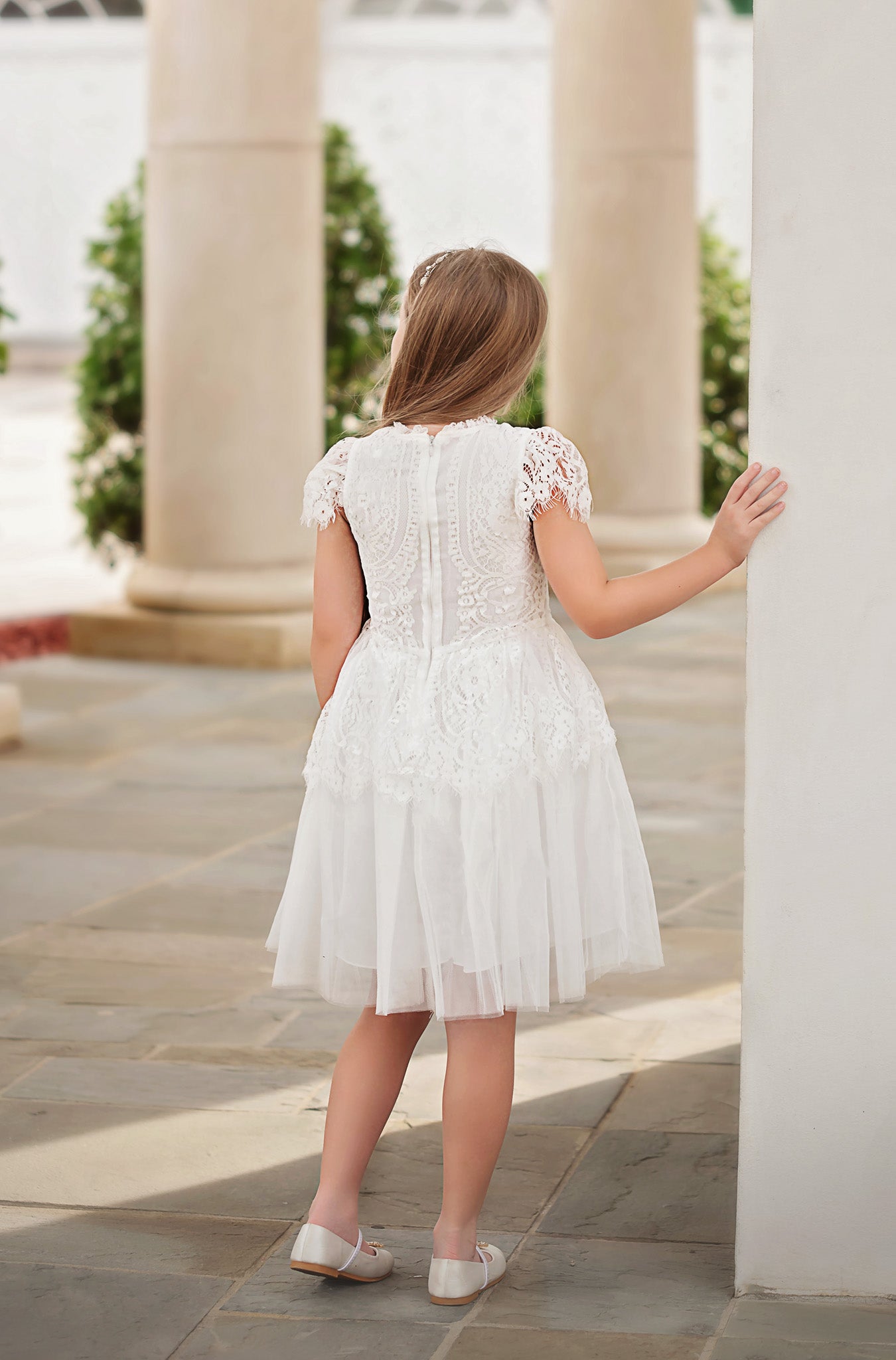 GWENDOLYN DRESS WHITE