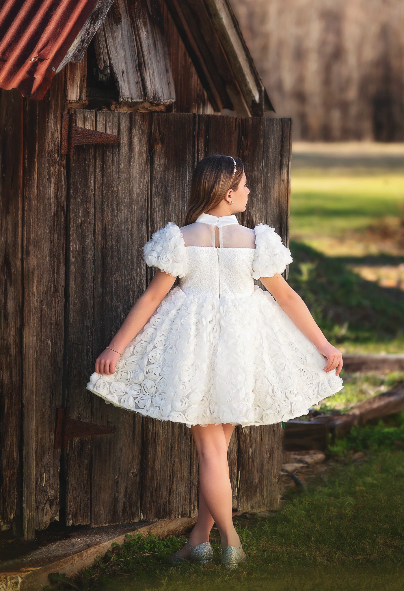 JUNE DRESS WHITE