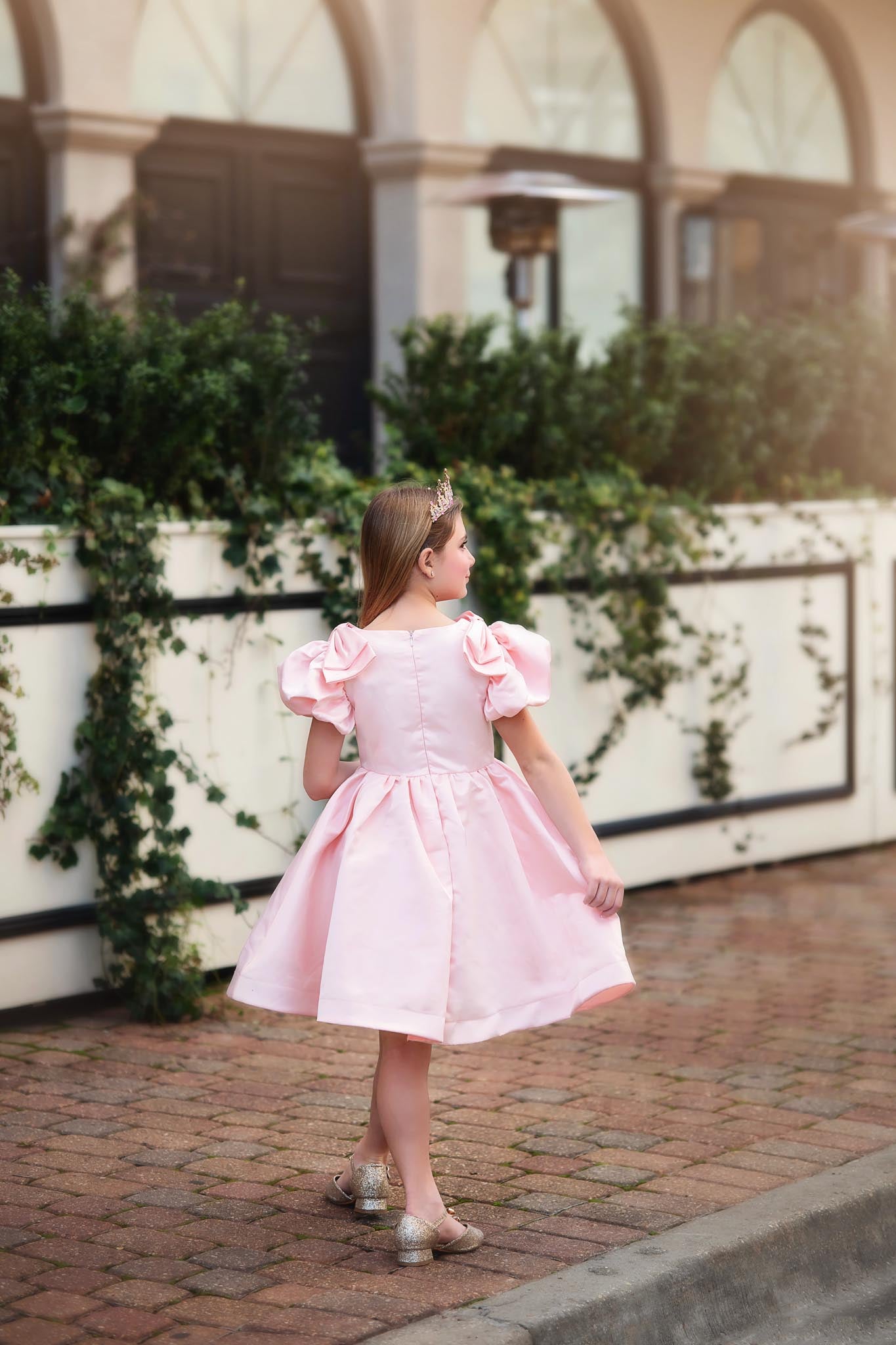 SHELBIE DRESS BLUSH PINK