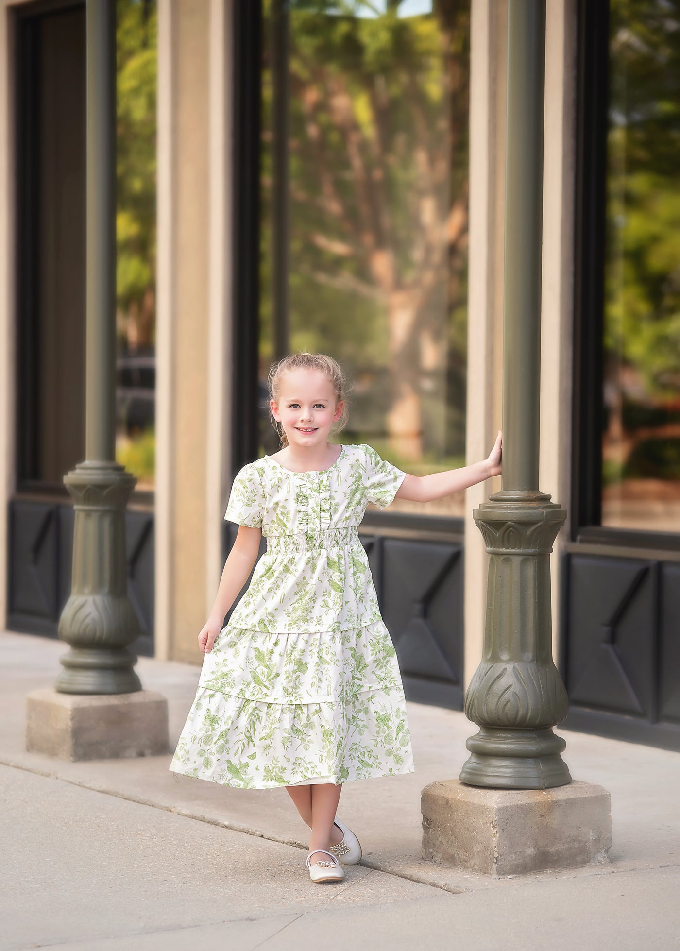 Emmie Dress - Ink/White