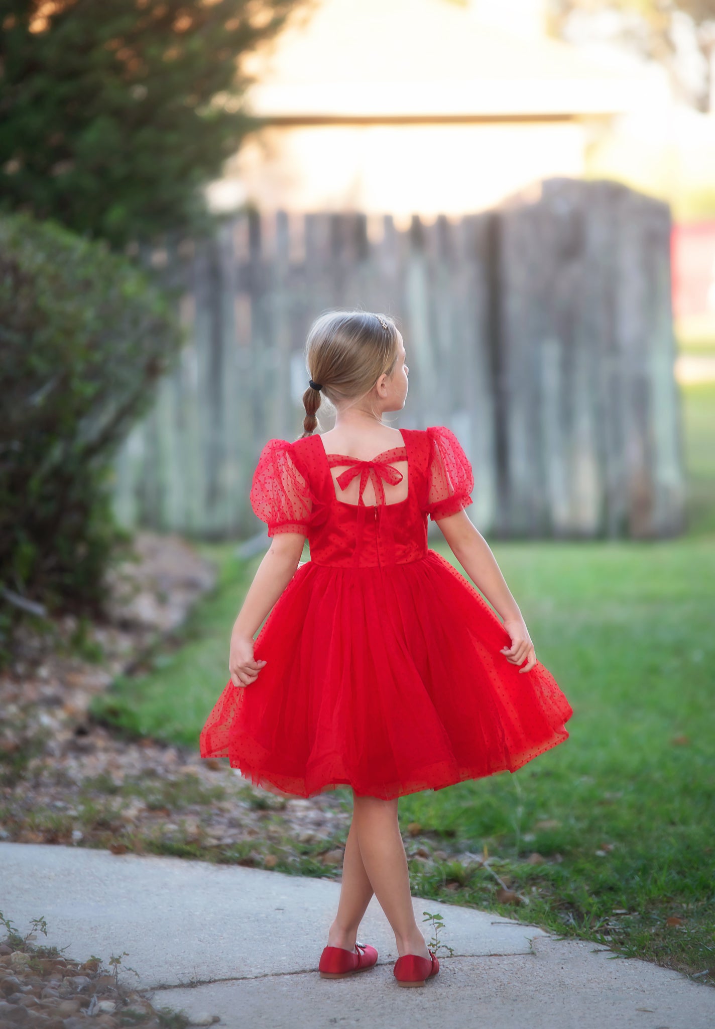 NORALEE DRESS CRIMSON