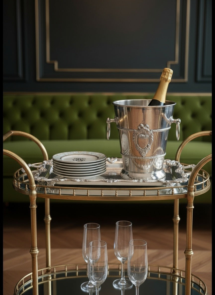 SAINT-GERMAIN APPETIZER PLATES- 4 PC. SET